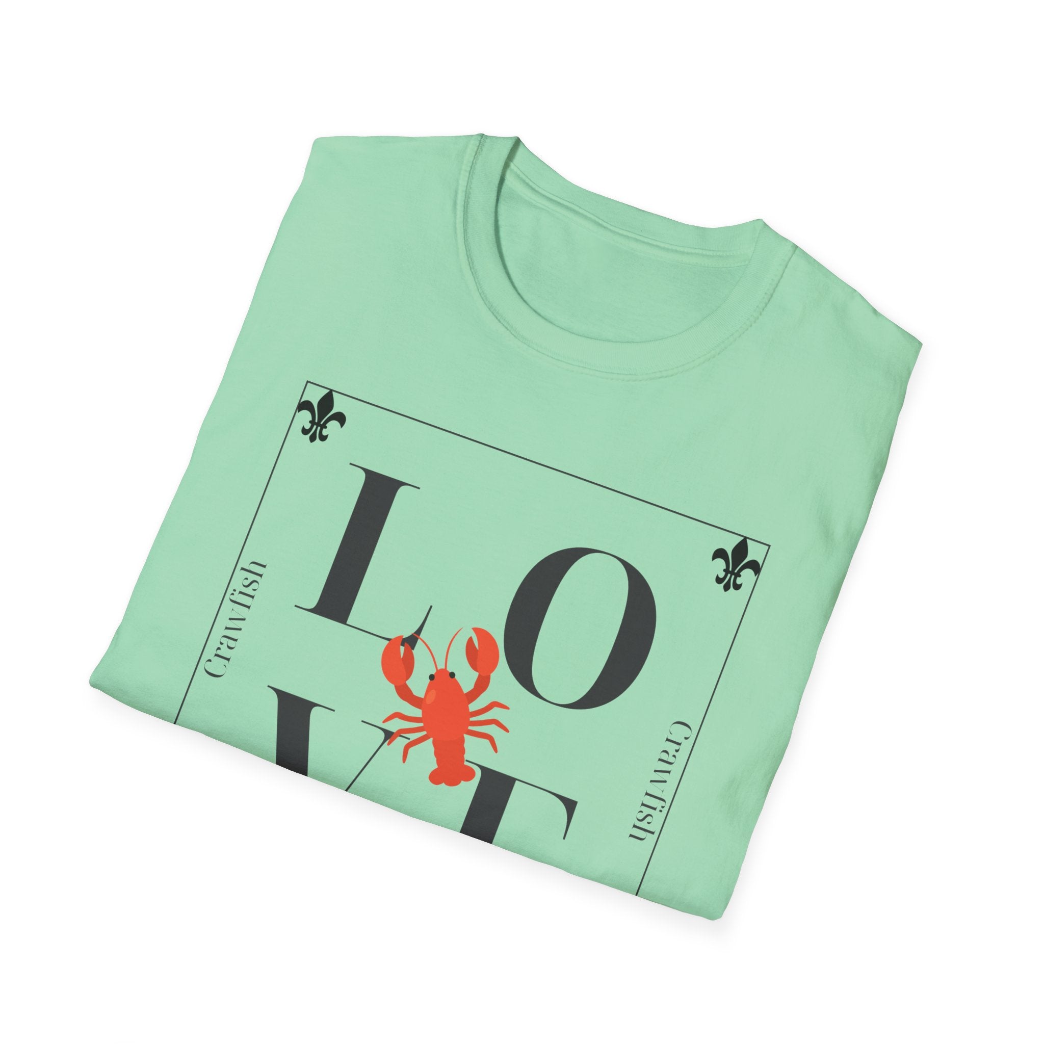 Unisex Soft Relaxed Tee - Crawfish Love (Men & Women)