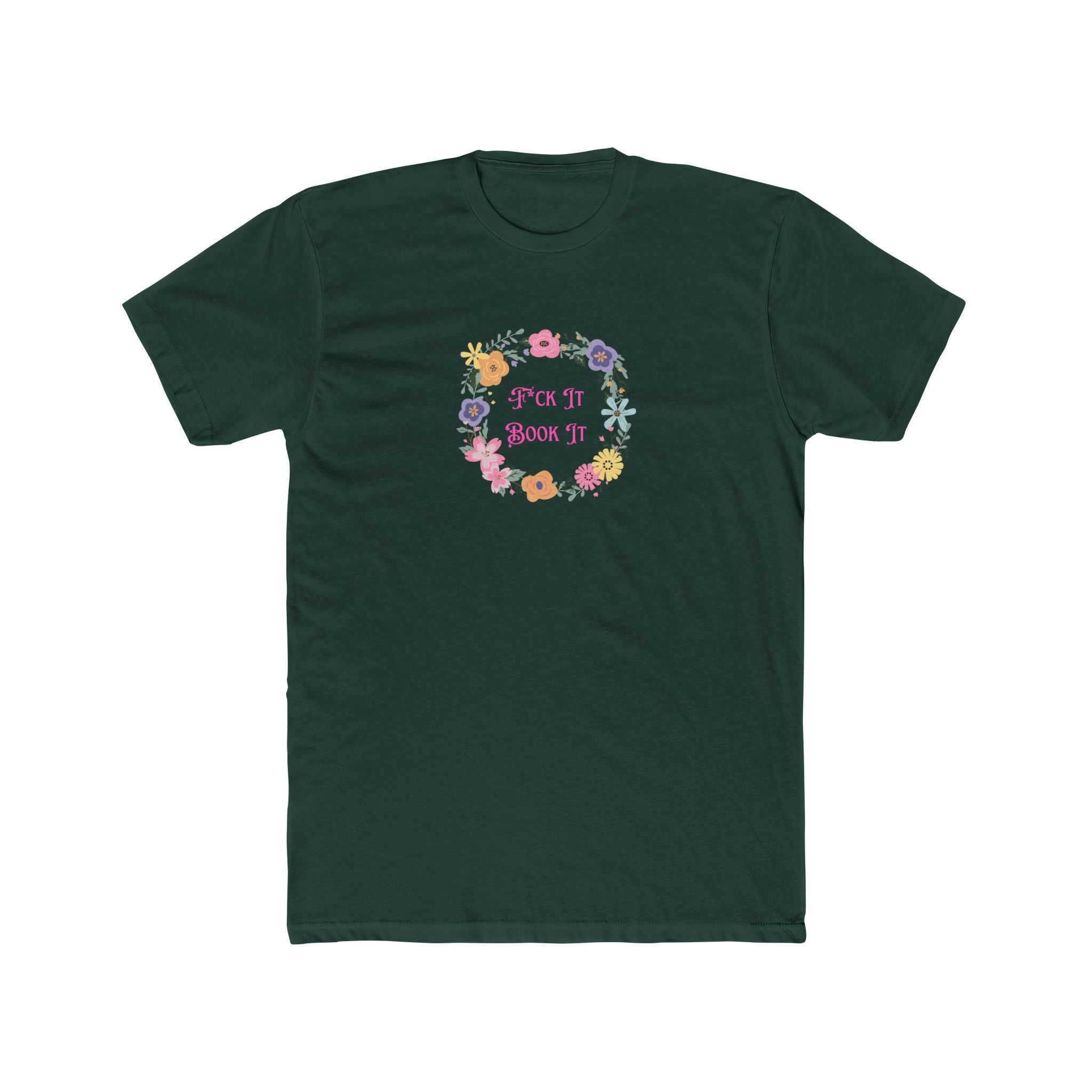 Woman Soft Relaxed T Shirt - F*ck it Book It
