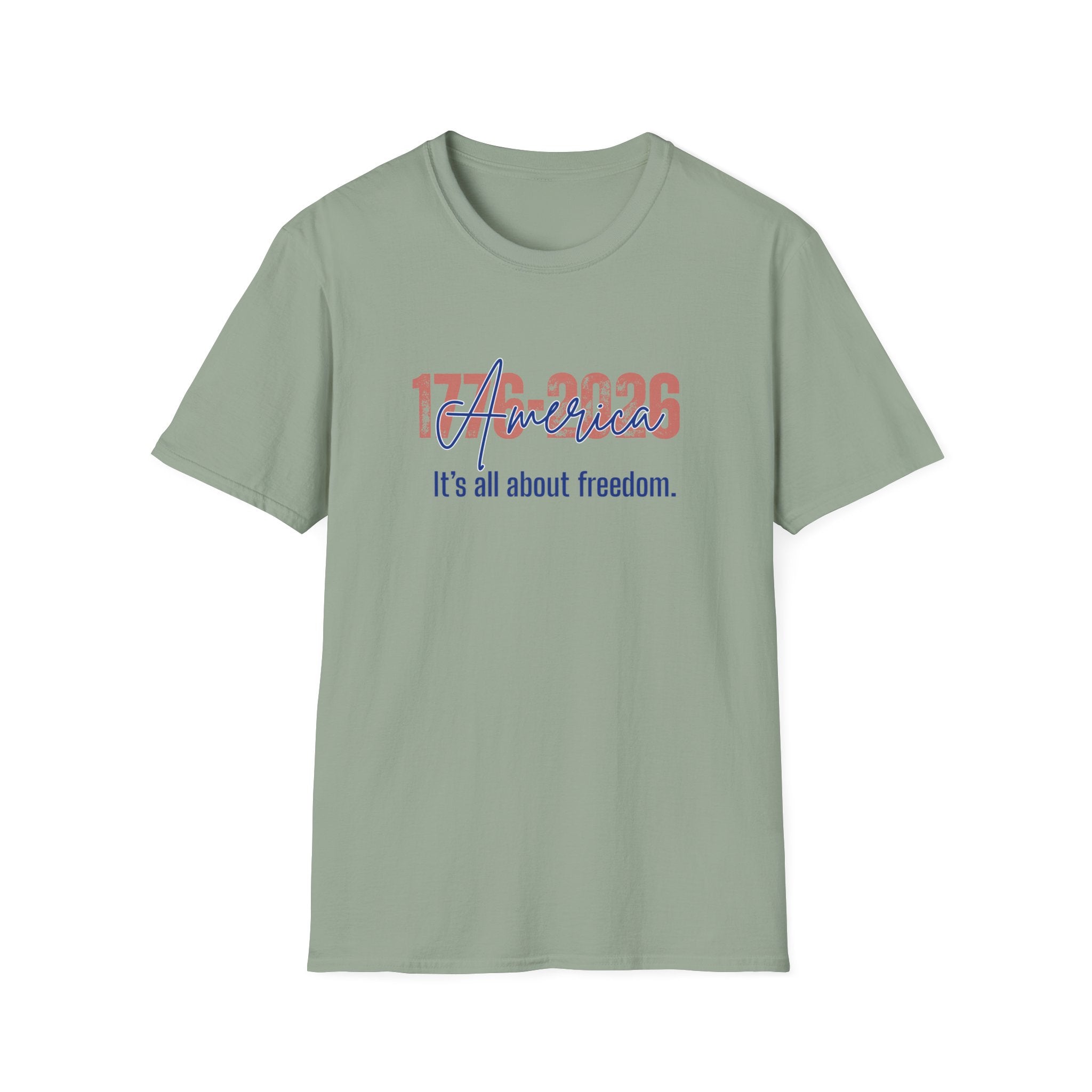 Relaxed Soft Tee Men & Women Its all about freedom