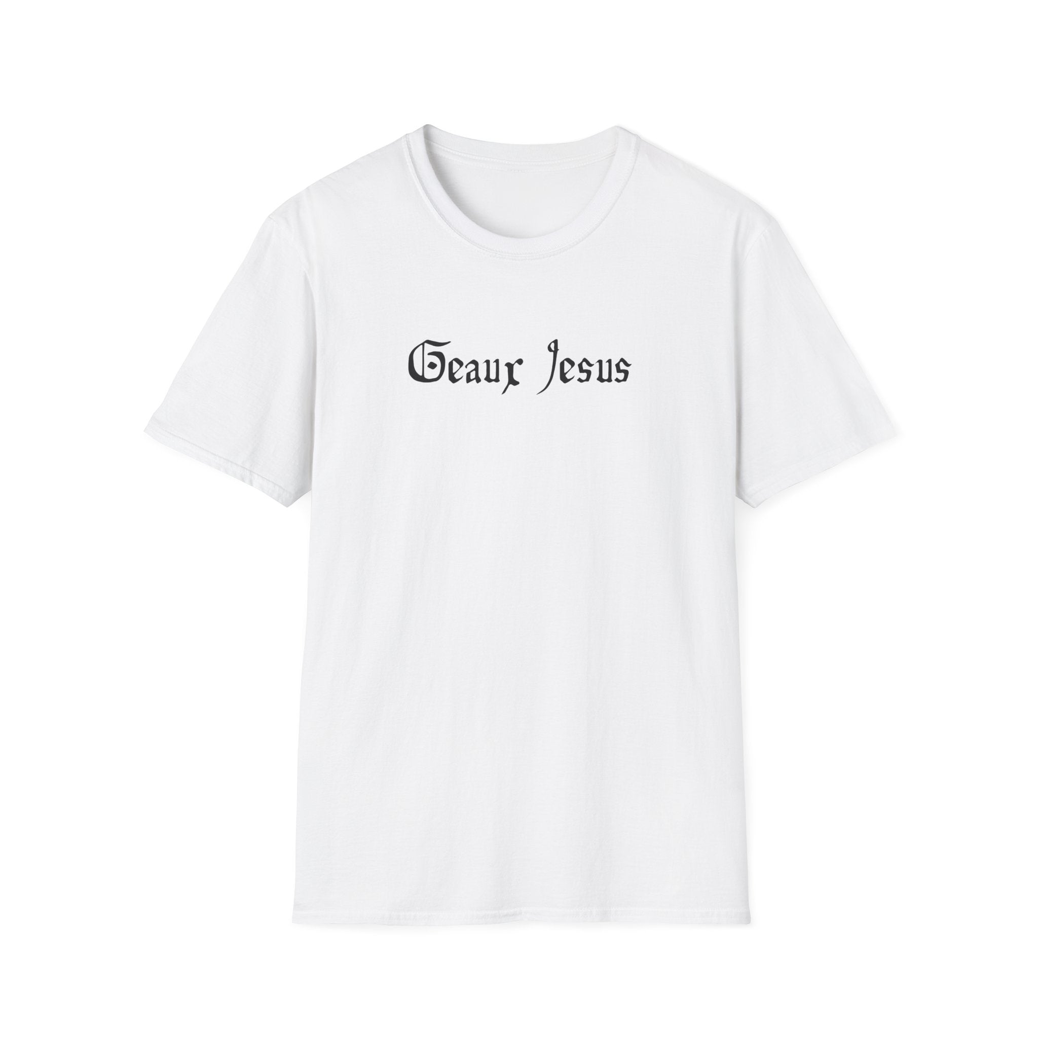 Men and Women Relaxes Soft Tee - Geaux Jesus
