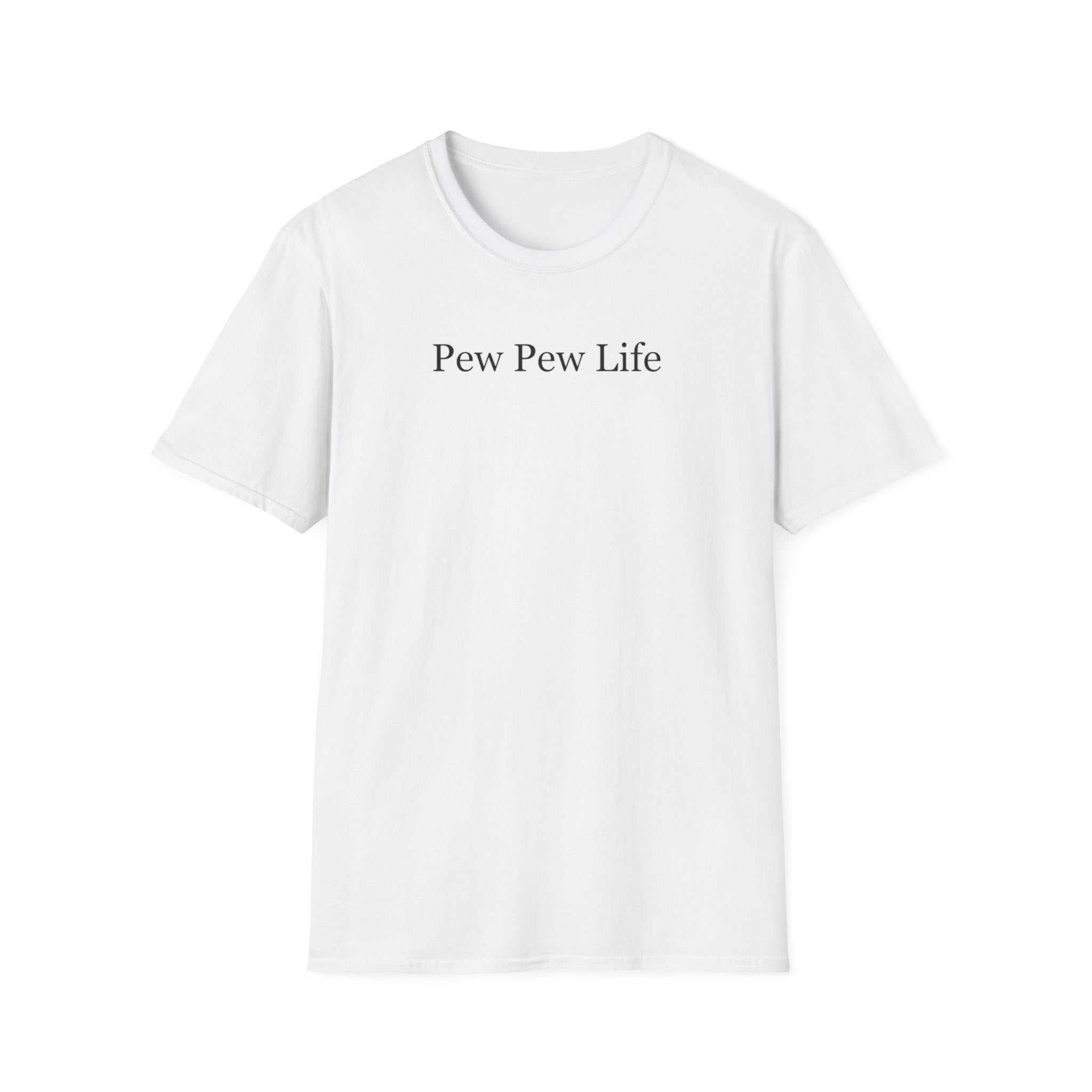 Relaxed Men's Tee - Pew Pew Life