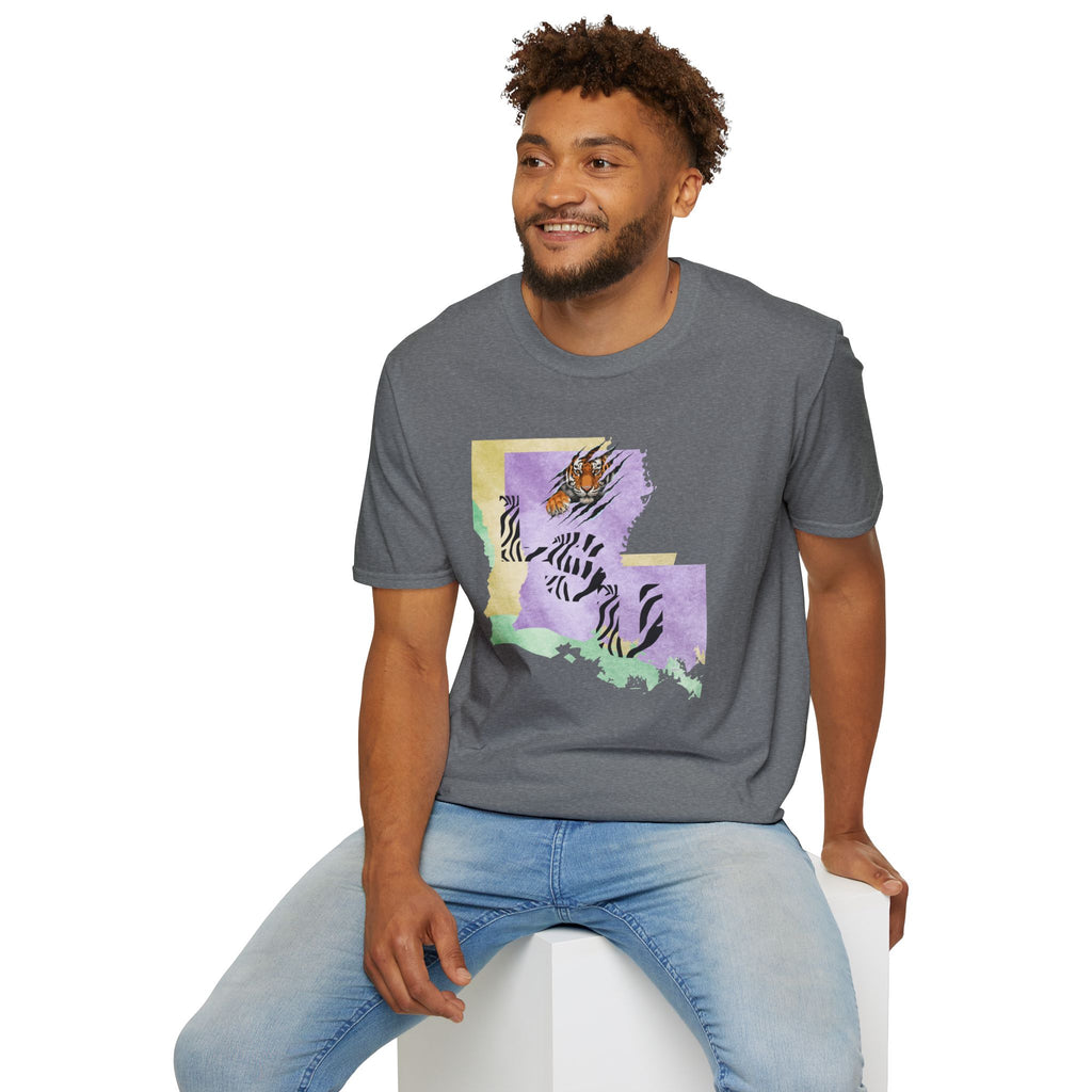 Mens Soft and Relaxed T Shirt - LSU Tigers