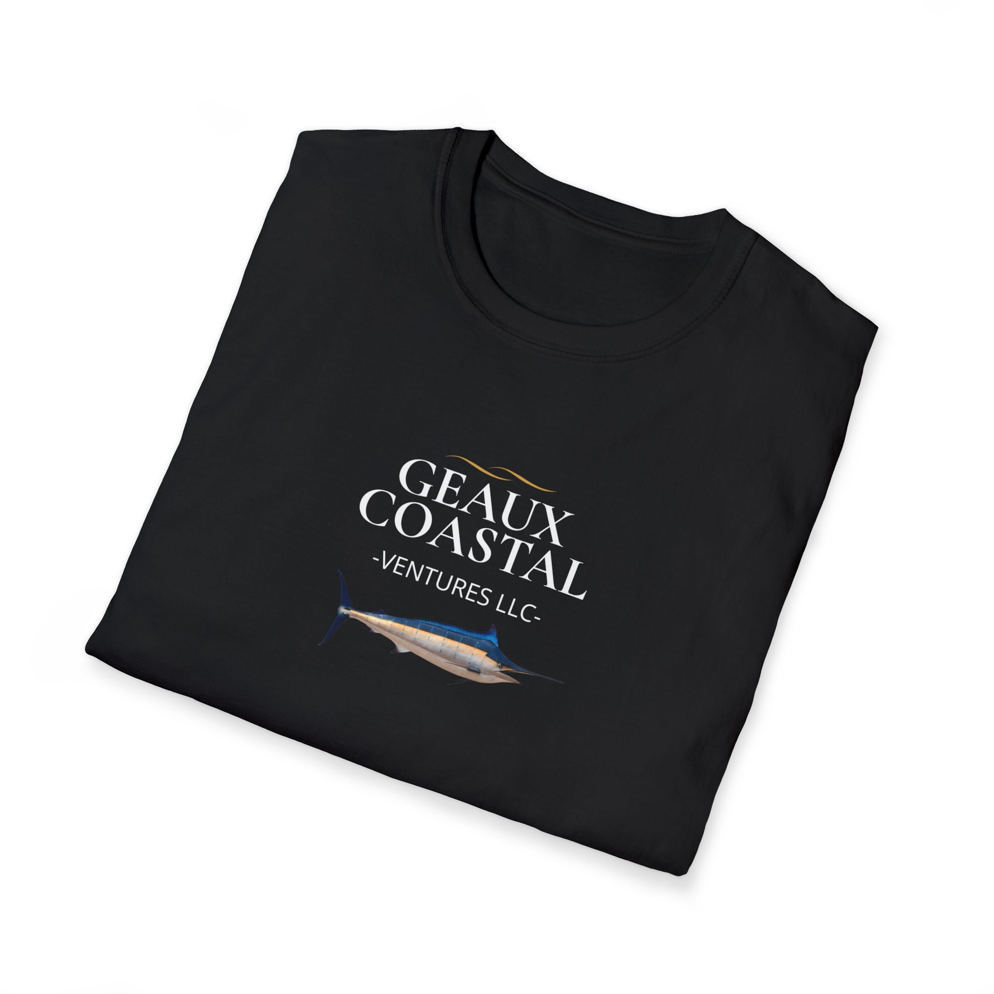 Soft Relaxed Mens Geaux Coastal Marlin Tee