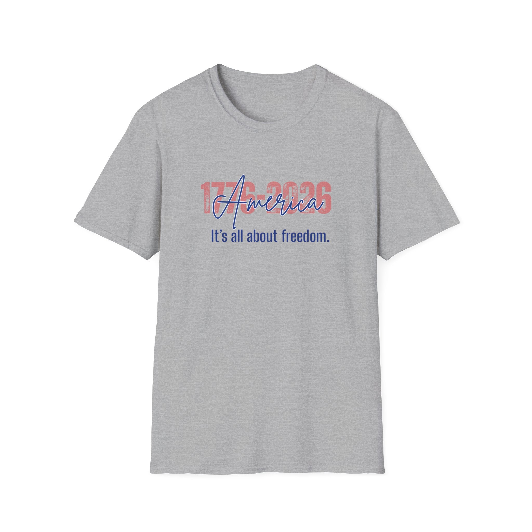 Relaxed Soft Tee Men & Women Its all about freedom
