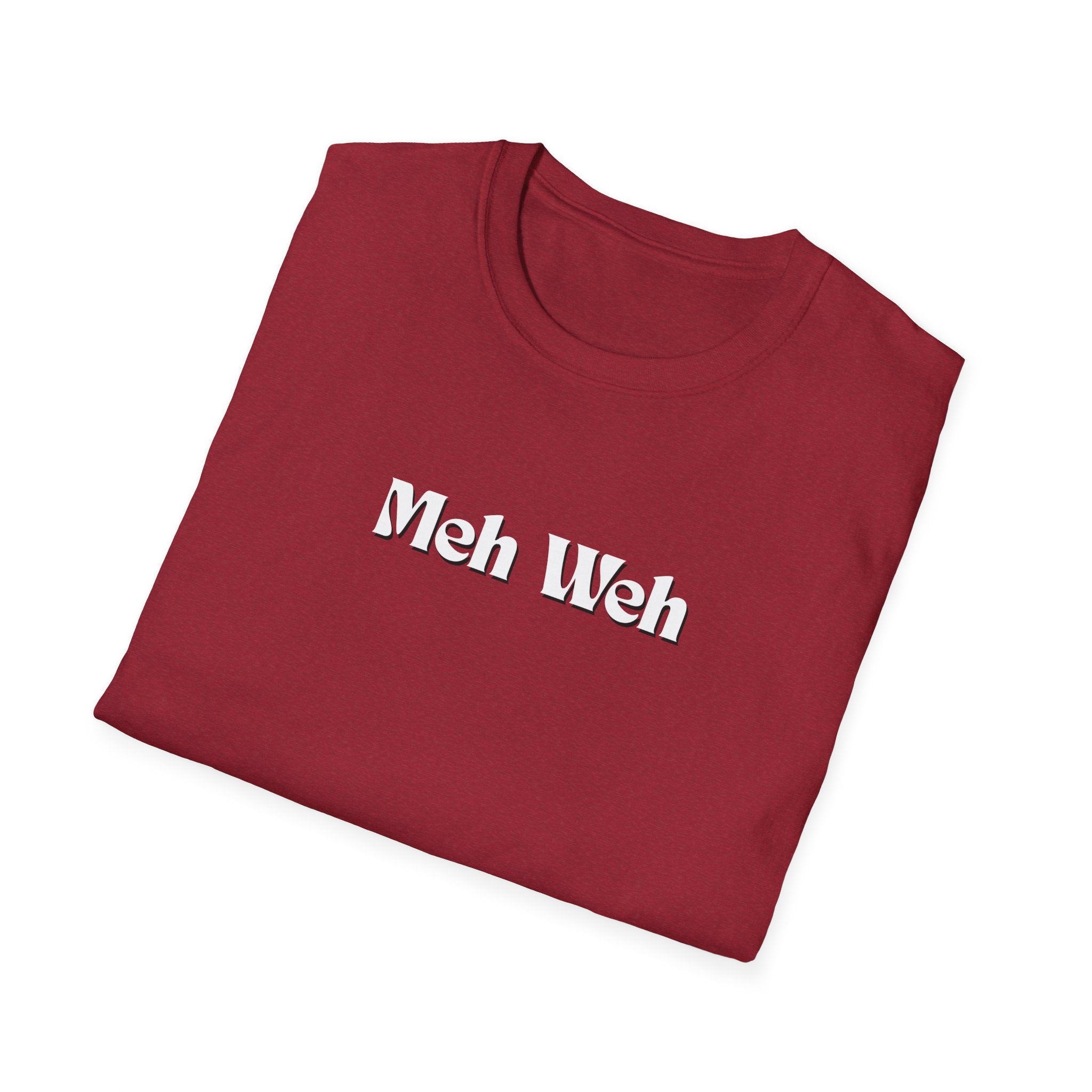 Men and Woman Soft Relaxed Tee - Meh Weh