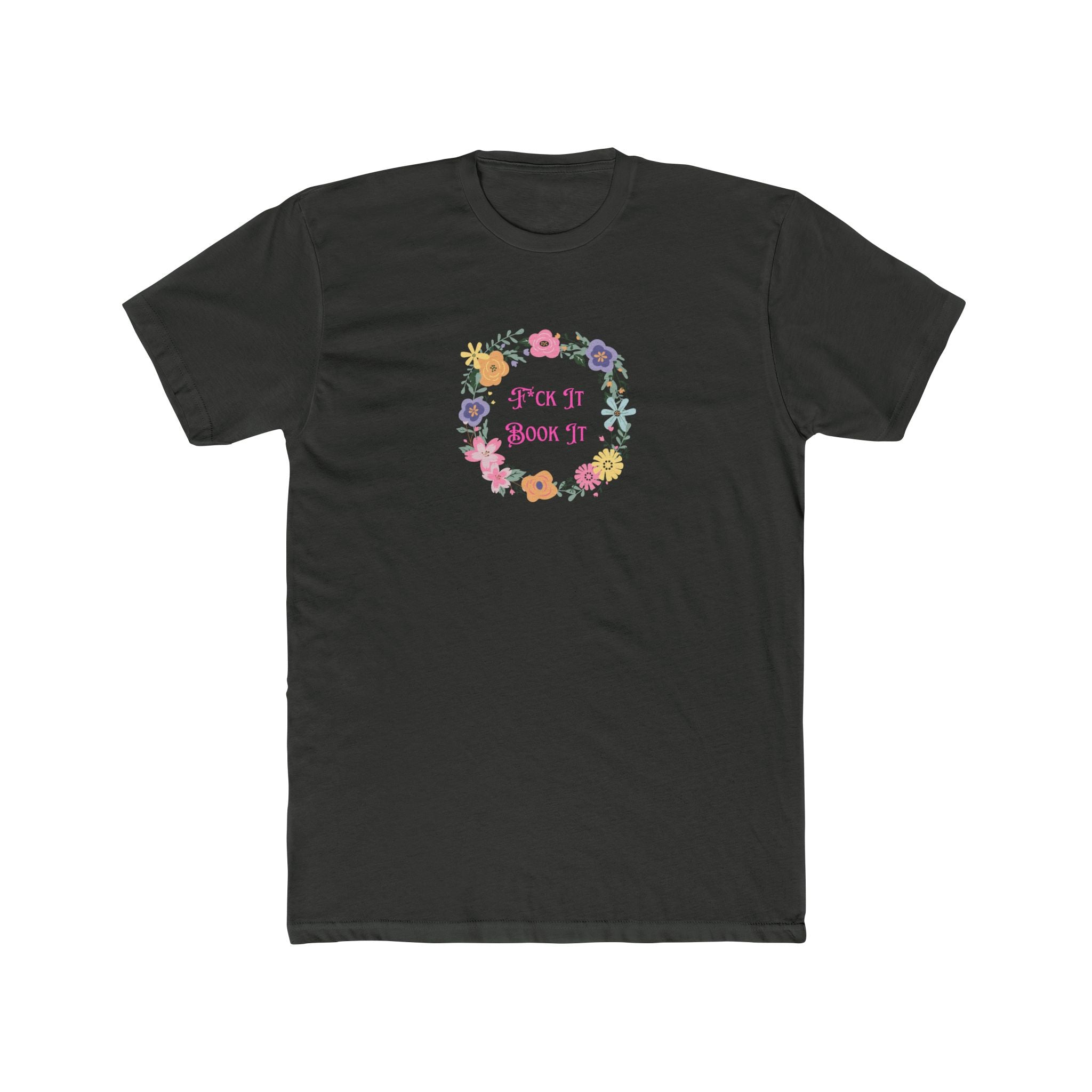 Woman Soft Relaxed T Shirt - F*ck it Book It