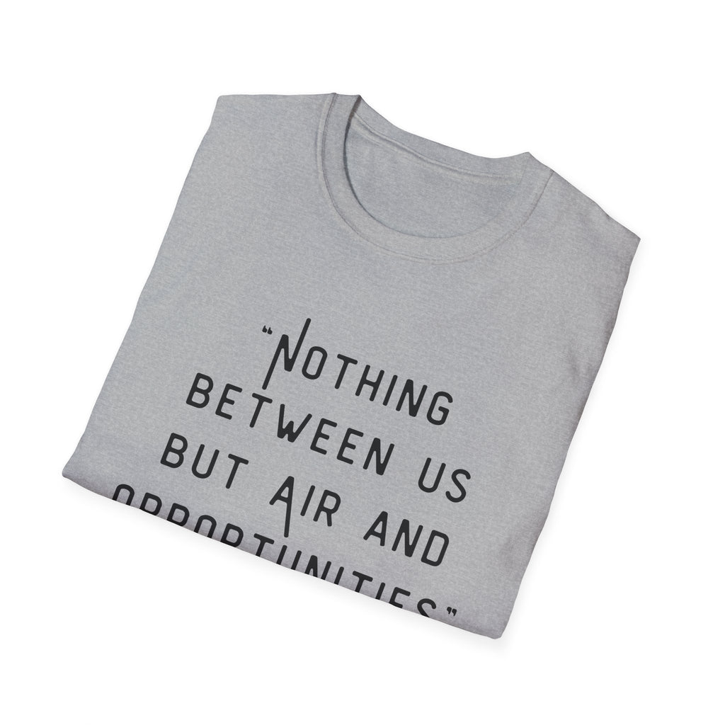 Softstyle T-Shirt  "Air & Opportunities"  Men & Women