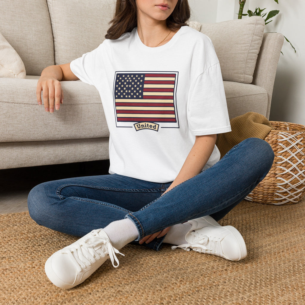 Men and Women - Regular Fit - American Flag and George Washington