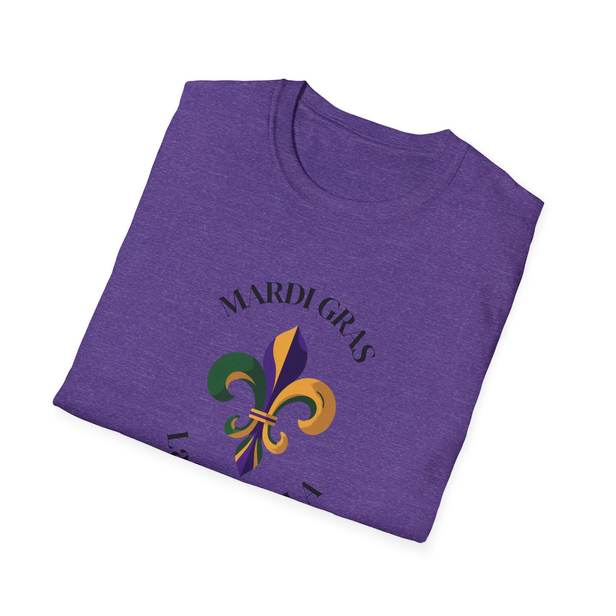 Relaxed Tee Men and Women  Mardi Gras Lafayette La