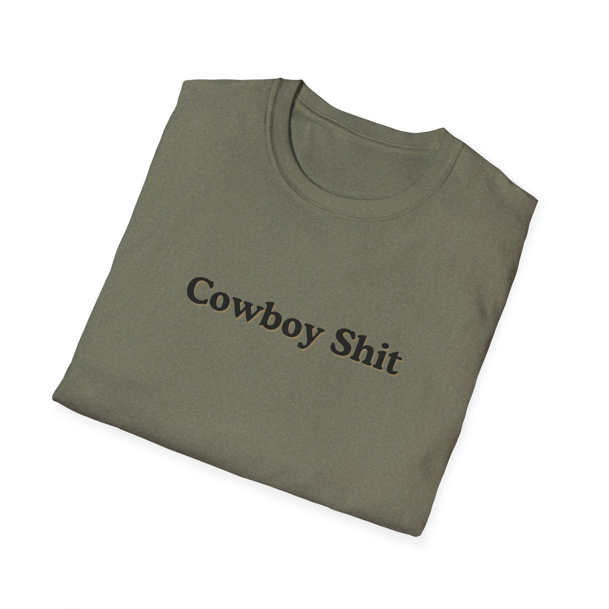 Men's Soft Relaxed Tee Cowboy Shit