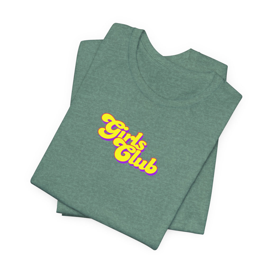 Fitted / Regular fit Womans Soft Tee - Girls Club