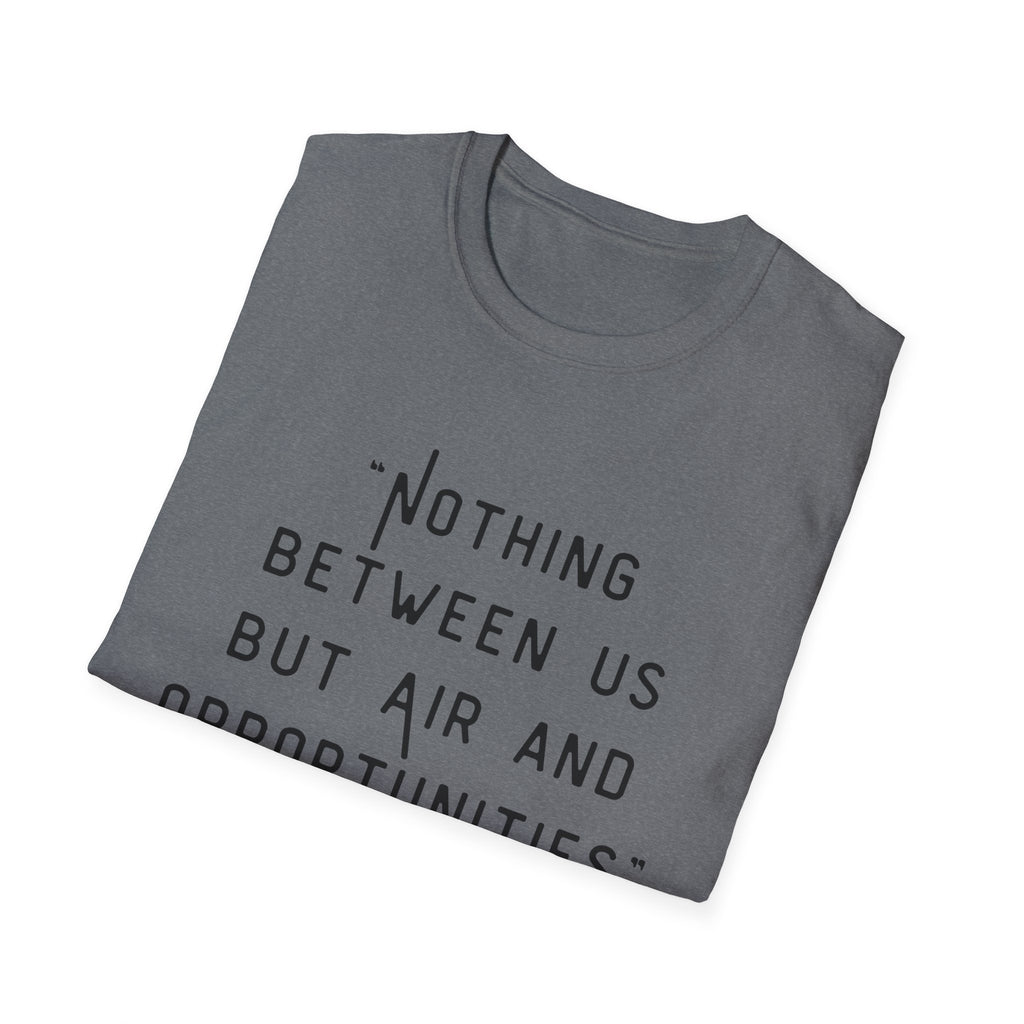 Softstyle T-Shirt  "Air & Opportunities"  Men & Women