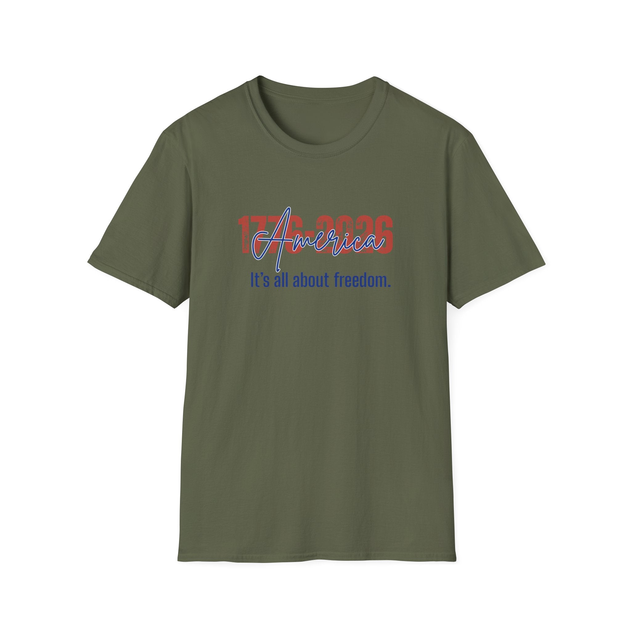 Relaxed Soft Tee Men & Women Its all about freedom