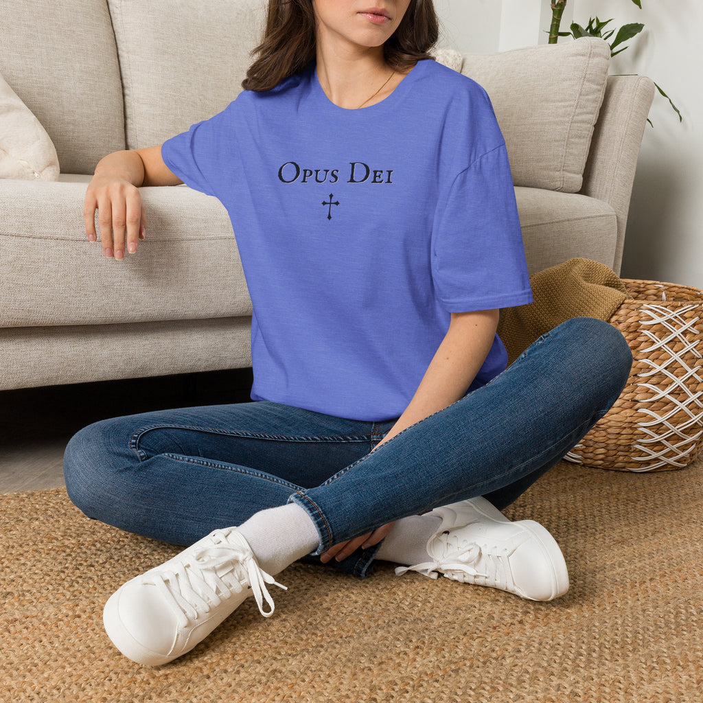 Men and Women - Relaxed T Shirt - Opus Dei