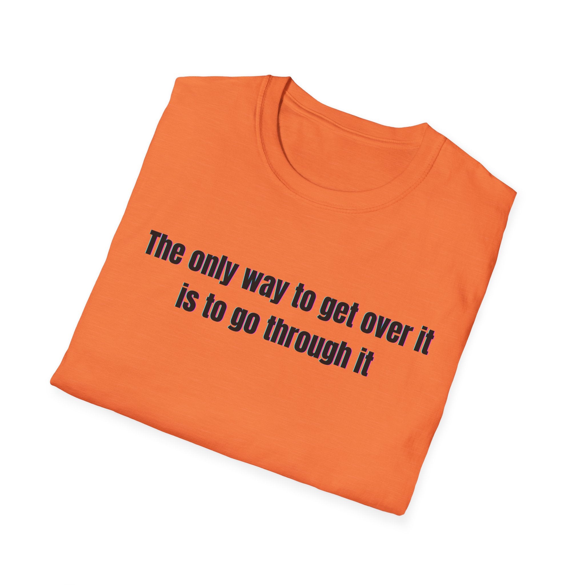 Soft Relaxed Cotton Tee - Men and Women - Going through it