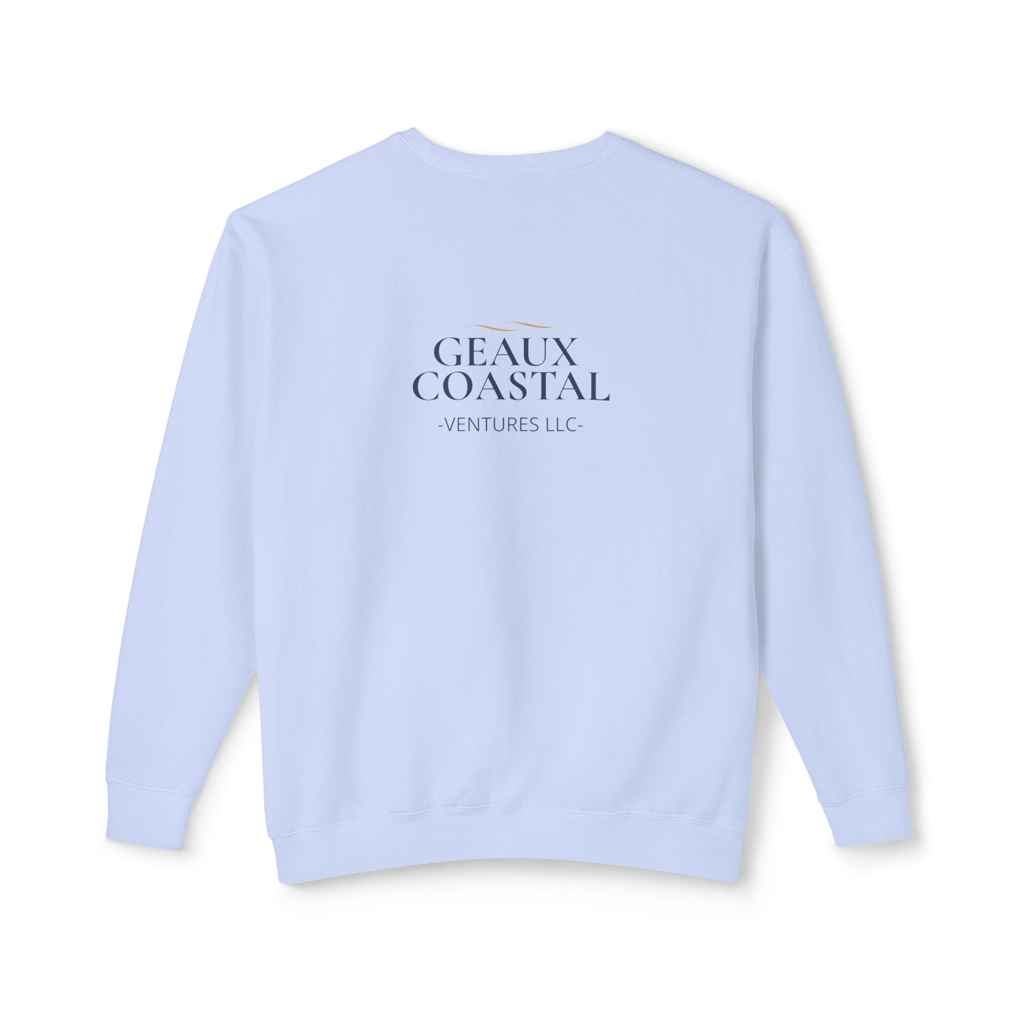 Ladies Lightweight Crewneck Sweatshirt - Champagne is addicted to me