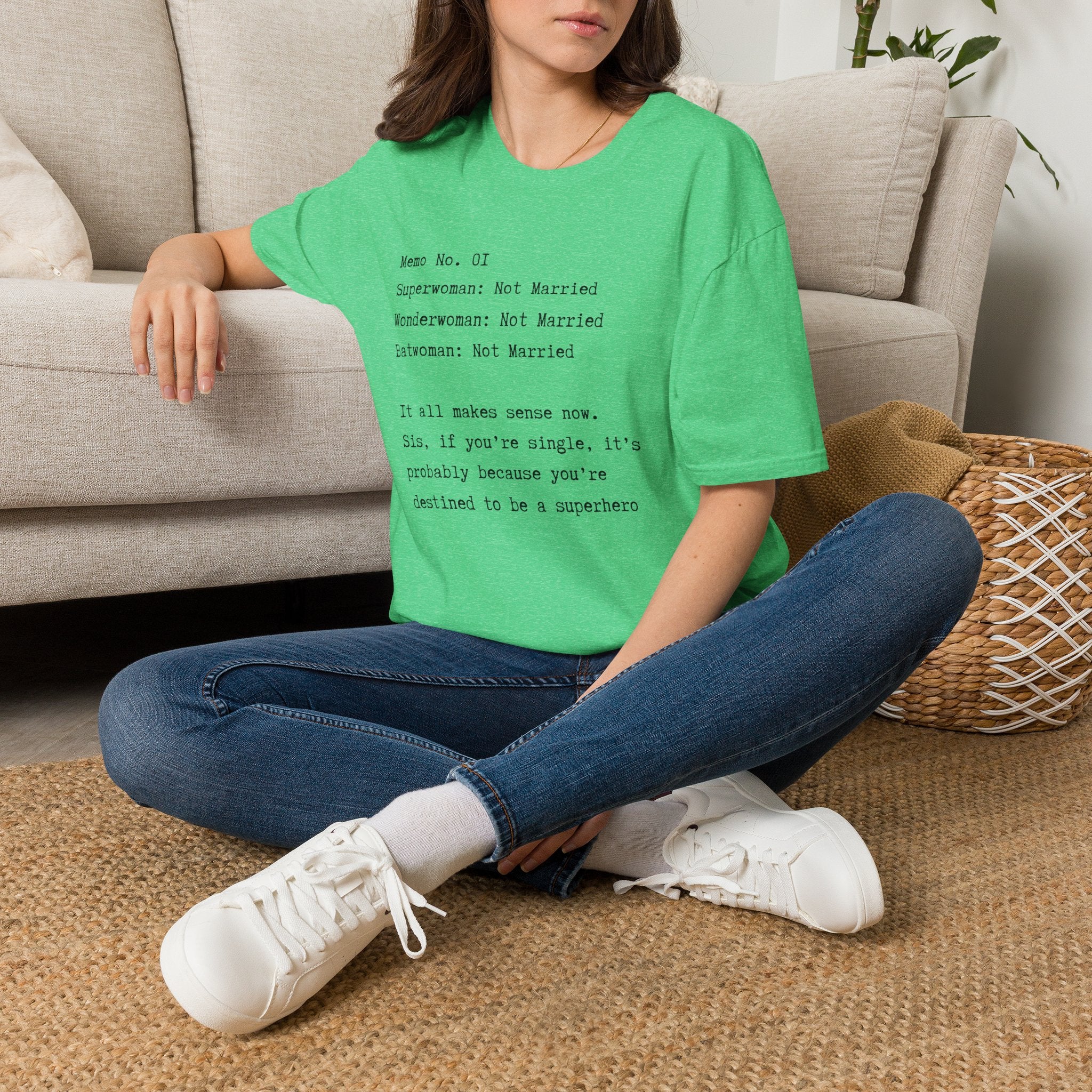 Ladies Super Soft Relaxed - Superwoman