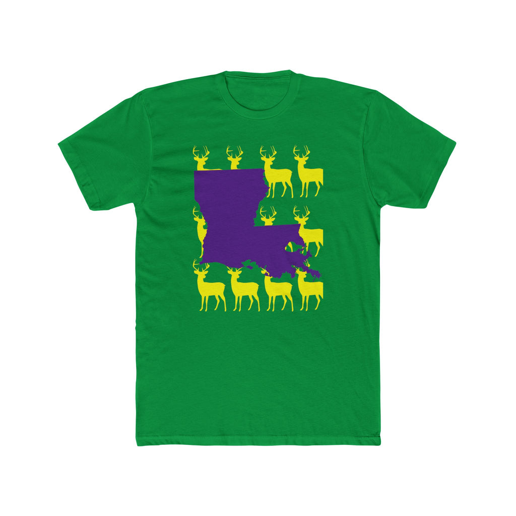Soft Mens Comfort Tee -  Hunting LSU Deer