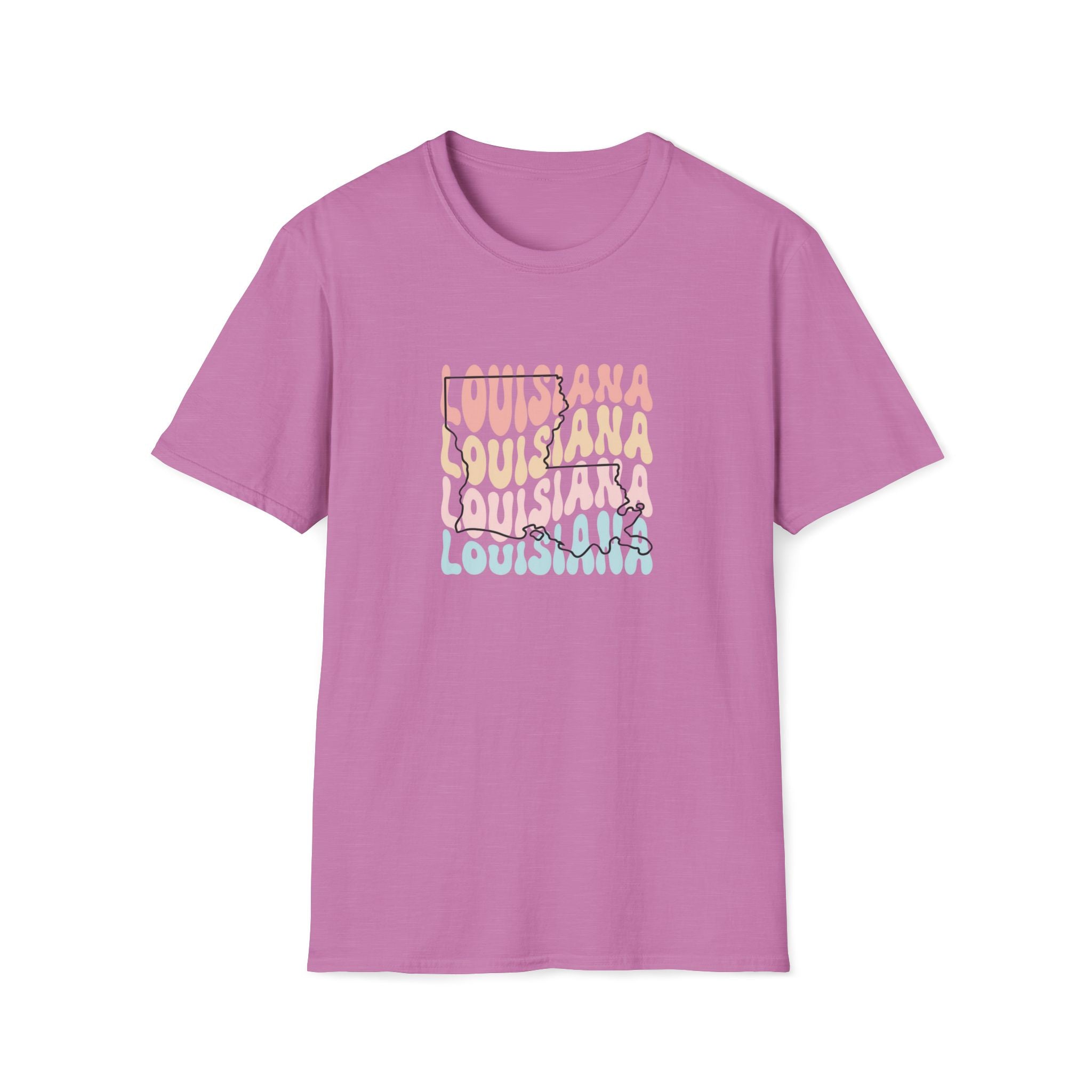 Womens Soft Relaxed Tee - Louisiana
