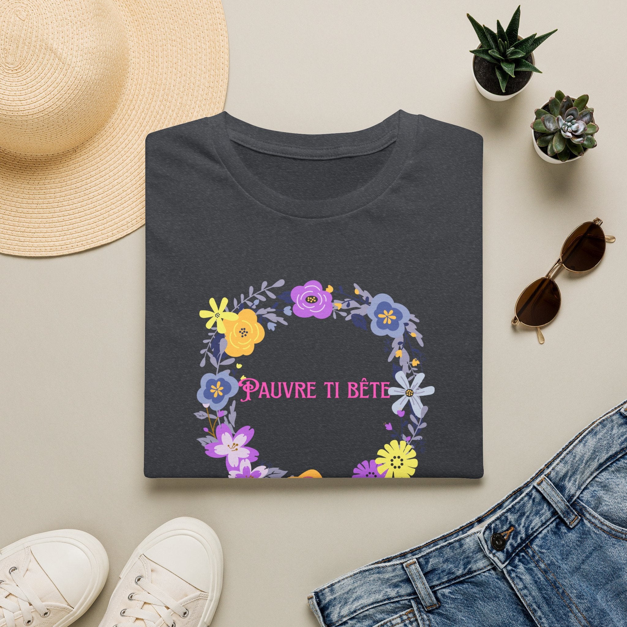 Ladies More Relaxed Soft T Shirt - Pauvre ti bête