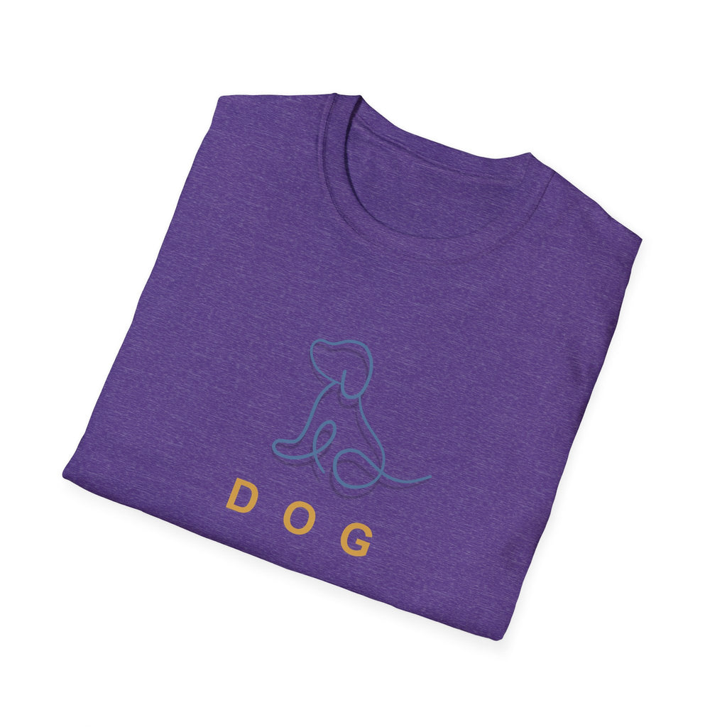 Men and Women Dog Soft Relaxed T Shirt