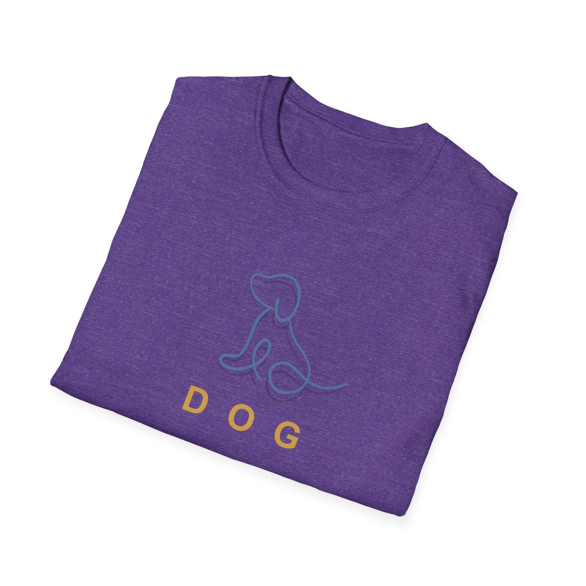Men and Women Dog Soft Relaxed T Shirt