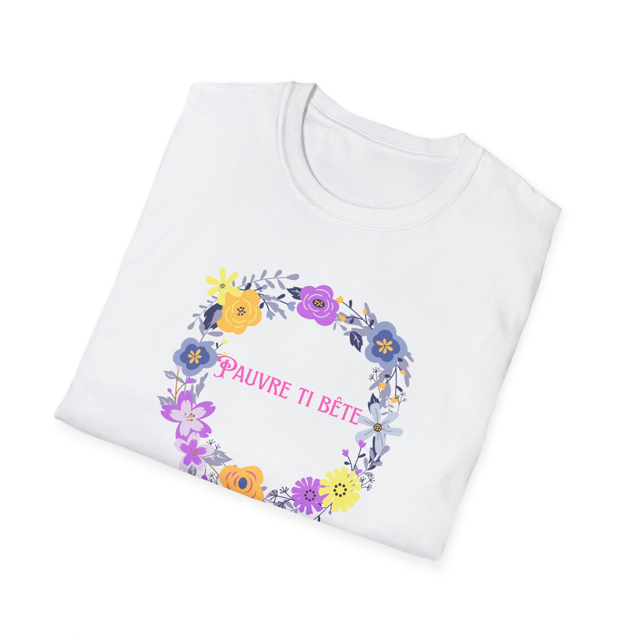 Ladies More Relaxed Soft T Shirt - Pauvre ti bête