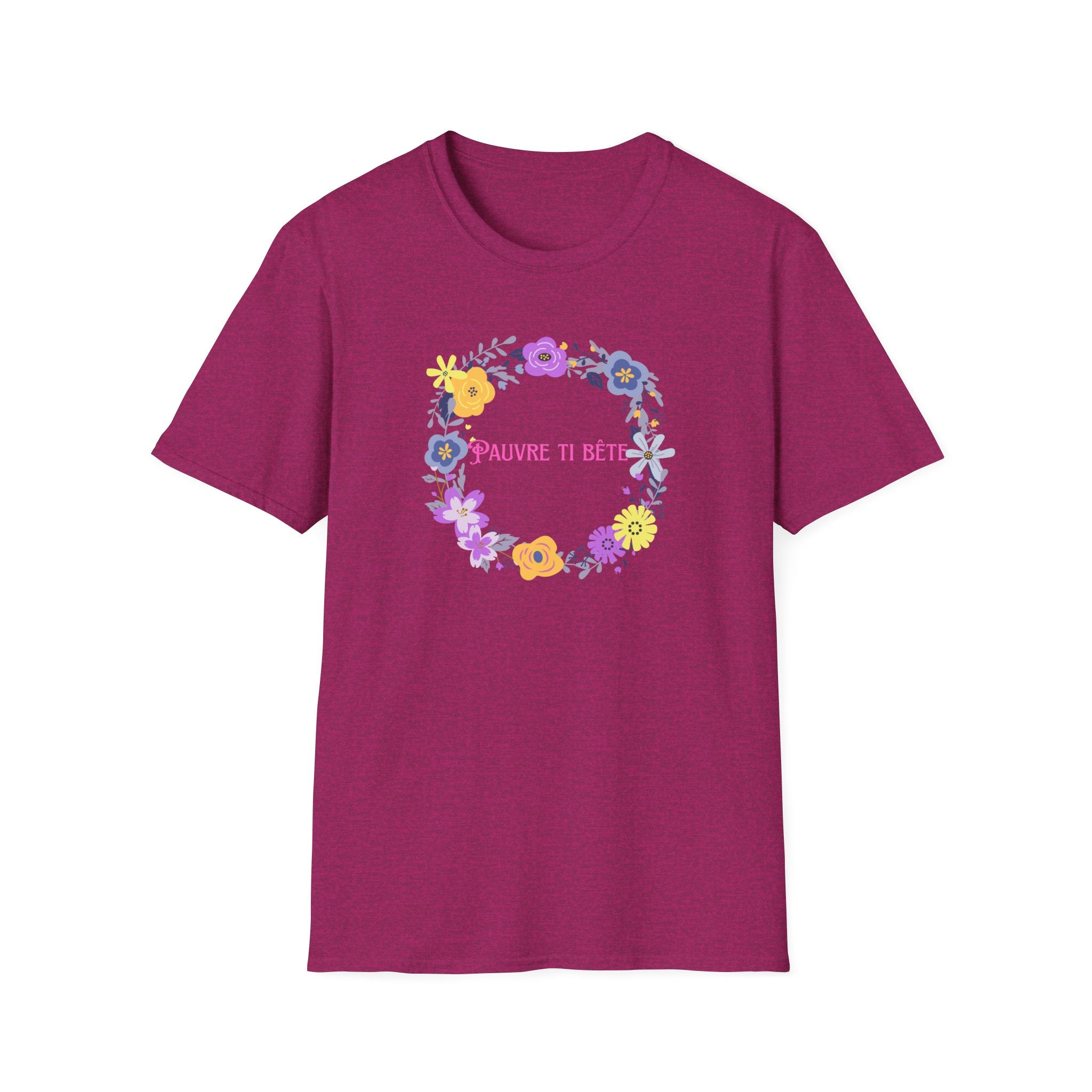 Ladies More Relaxed Soft T Shirt - Pauvre ti bête