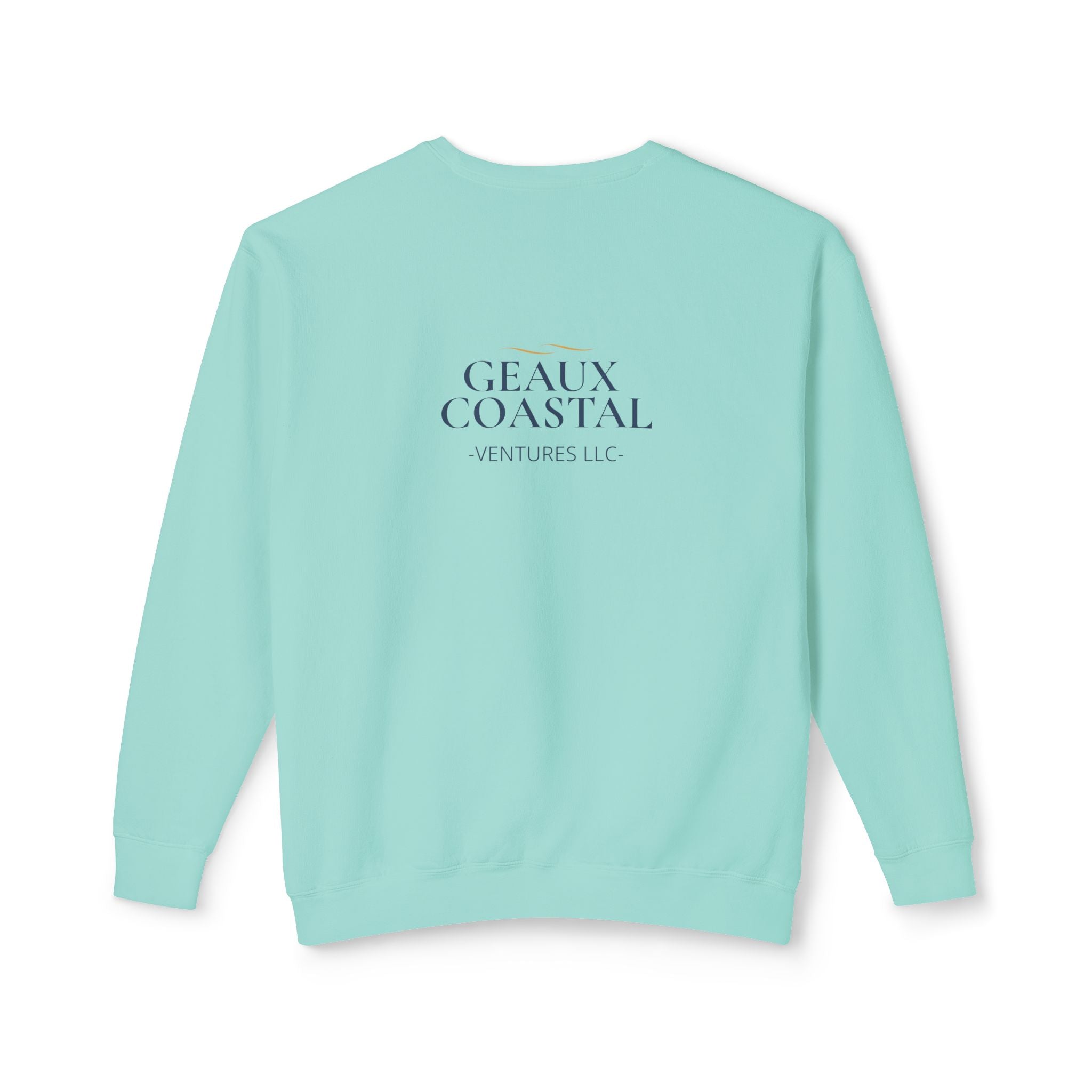 Ladies Lightweight Crewneck Sweatshirt - Champagne is addicted to me