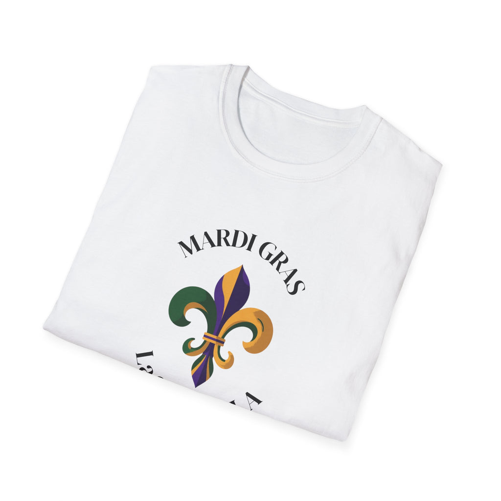 Relaxed Tee Men and Women  Mardi Gras Lafayette La