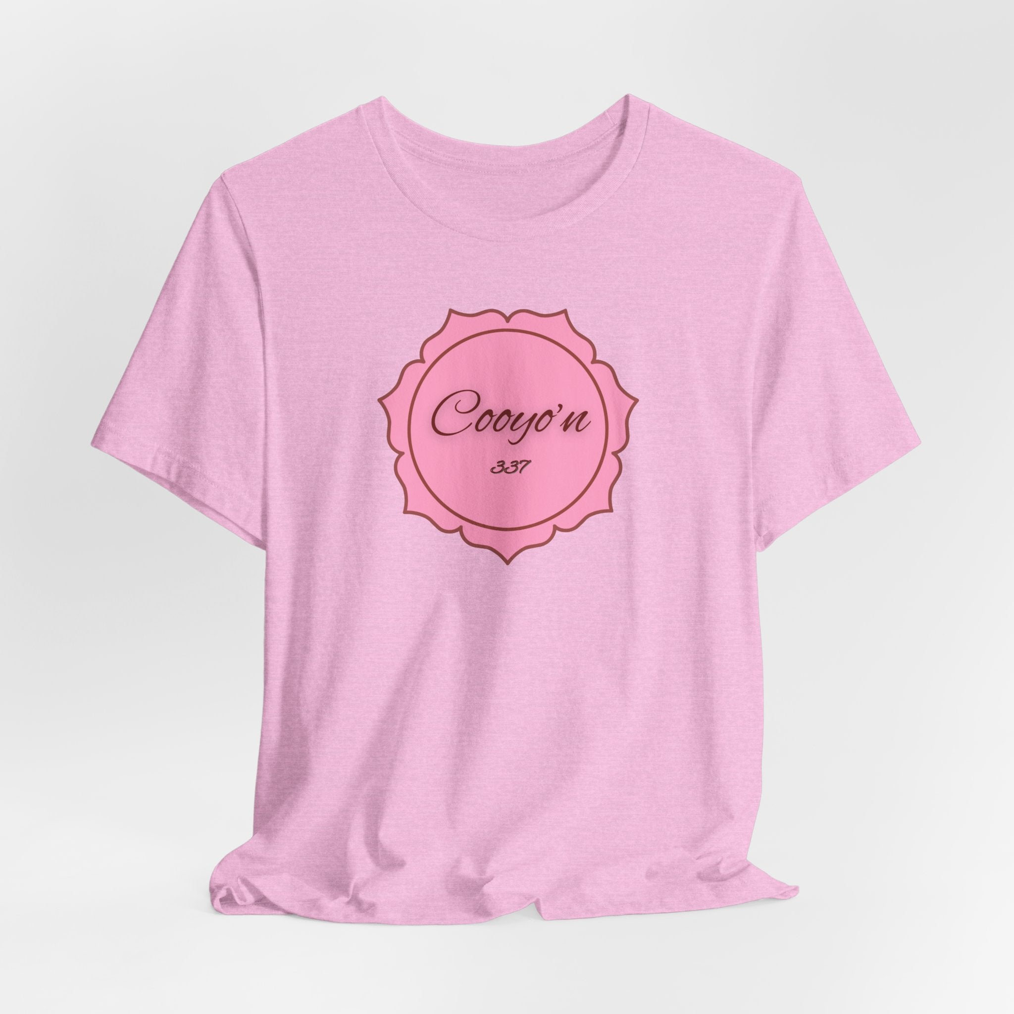 Ladie Soft Tee Perfect Fit - Couy'on in Pink 337