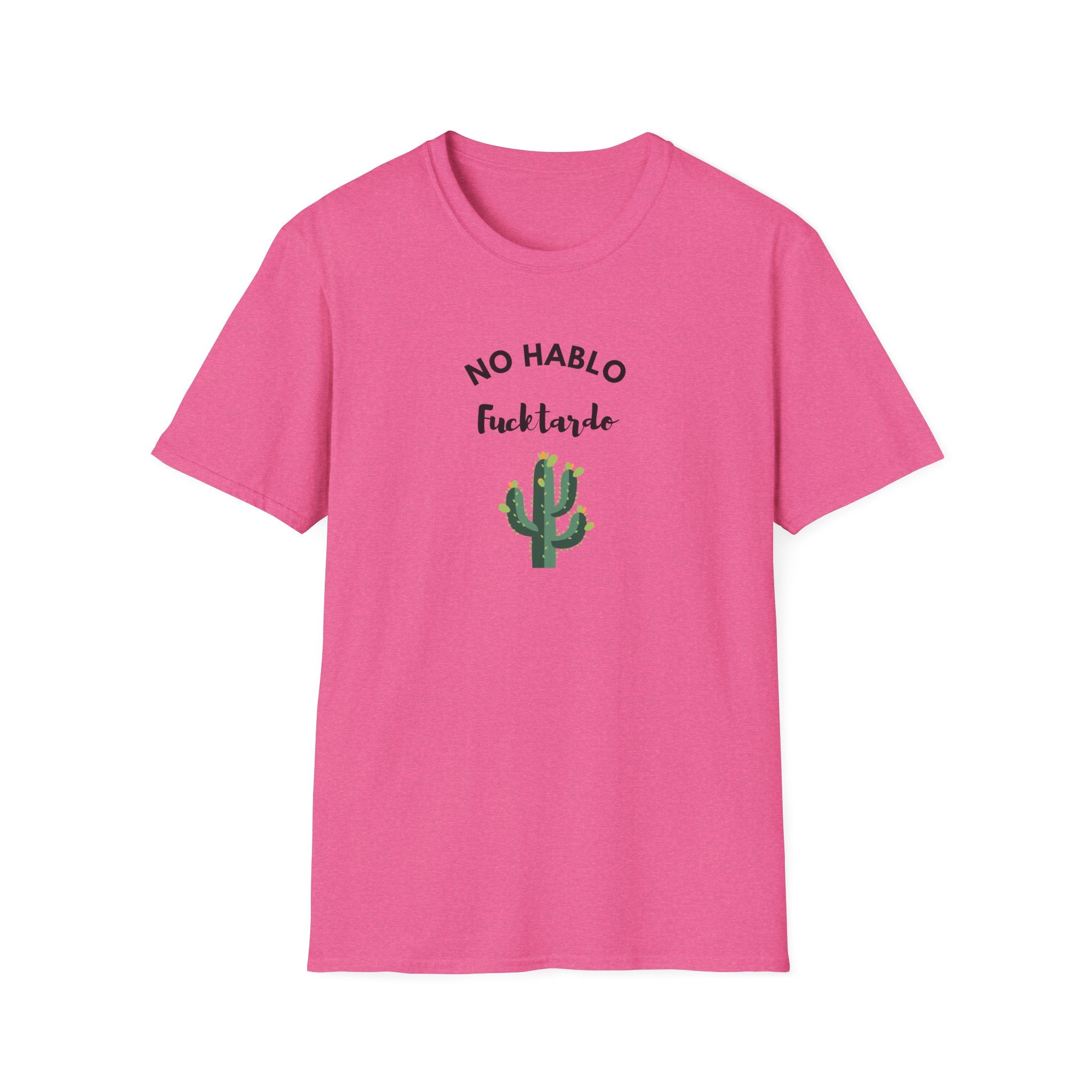 Relaxed Tee - Men & Women - No Hablo with 1 Cactus
