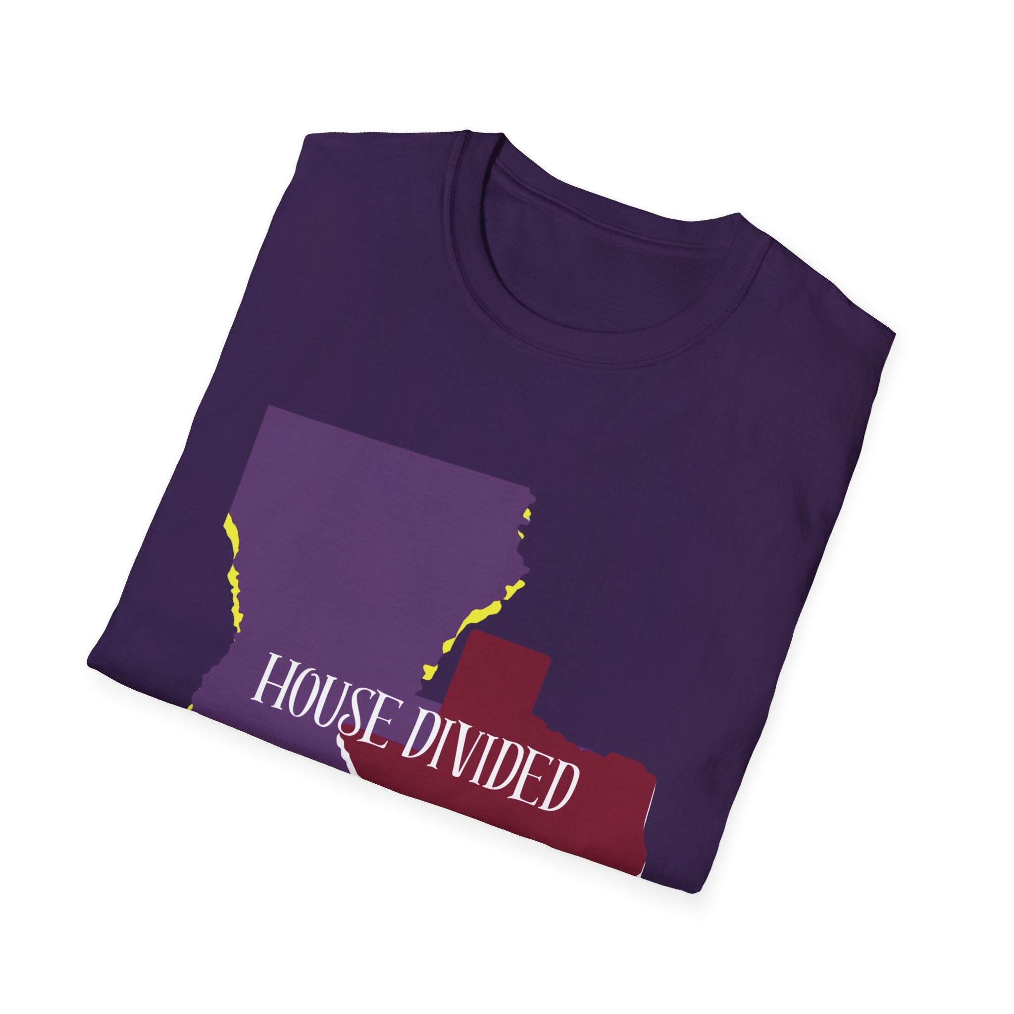 Soft Tee "House Divided"  Men & Women "LSU" "Aggies"