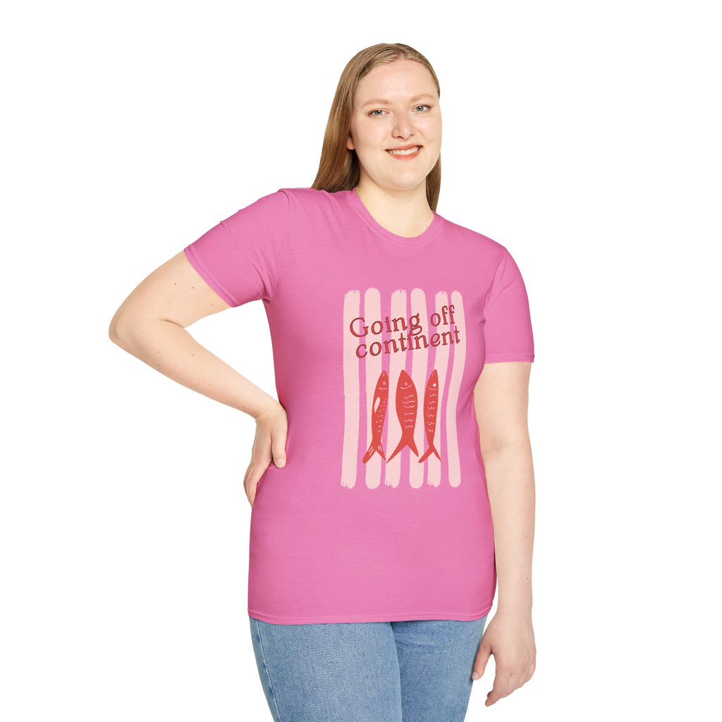 "Off Continent" Women's Relaxed Travel Tshirt