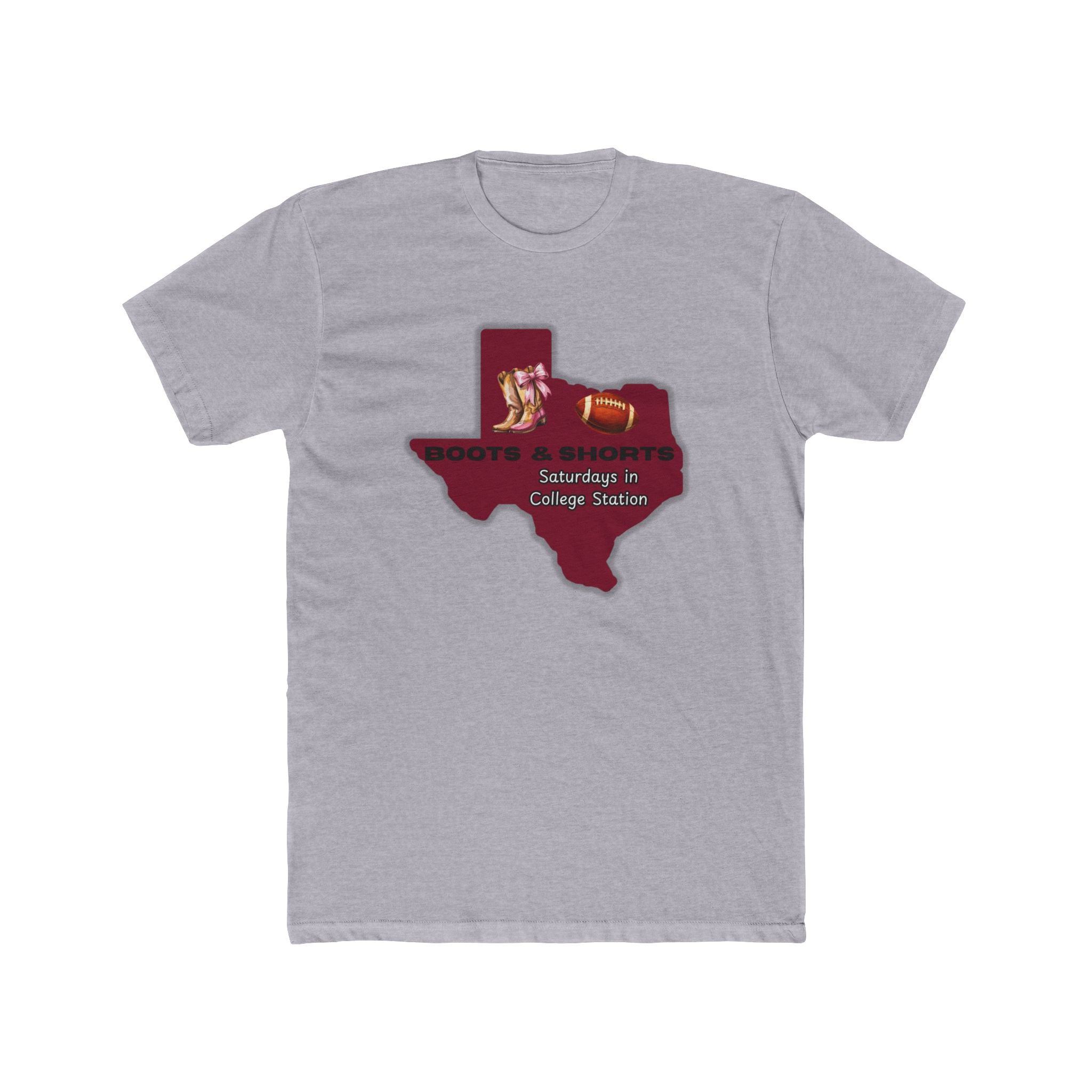 Cotton Comfort Tee - Men & Women -  "Aggies" "Football" "boots"