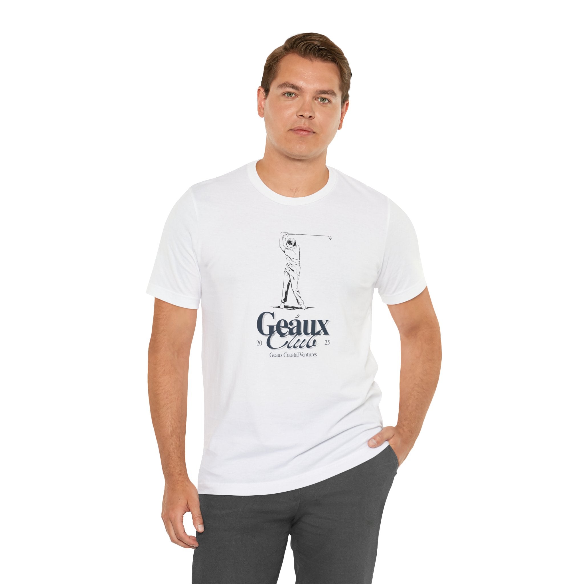 Men's Short Sleeve Tee - "Golf" "Geaux"