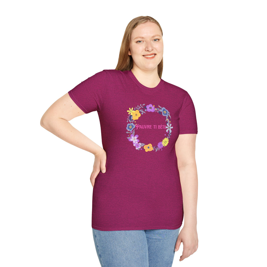 Ladies More Relaxed Soft T Shirt - Pauvre ti bête
