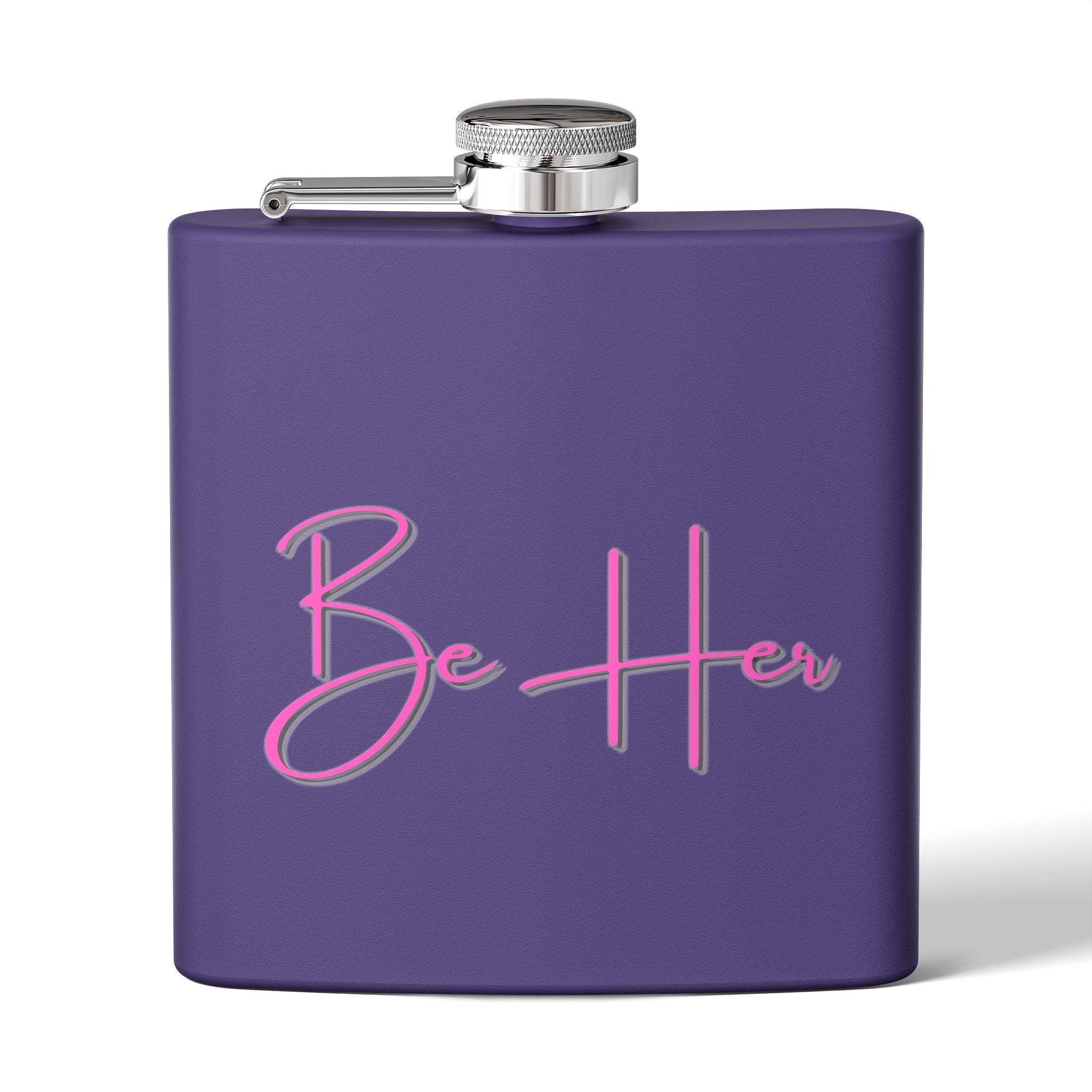 Stainless Steel Flask, 6oz - Be Her