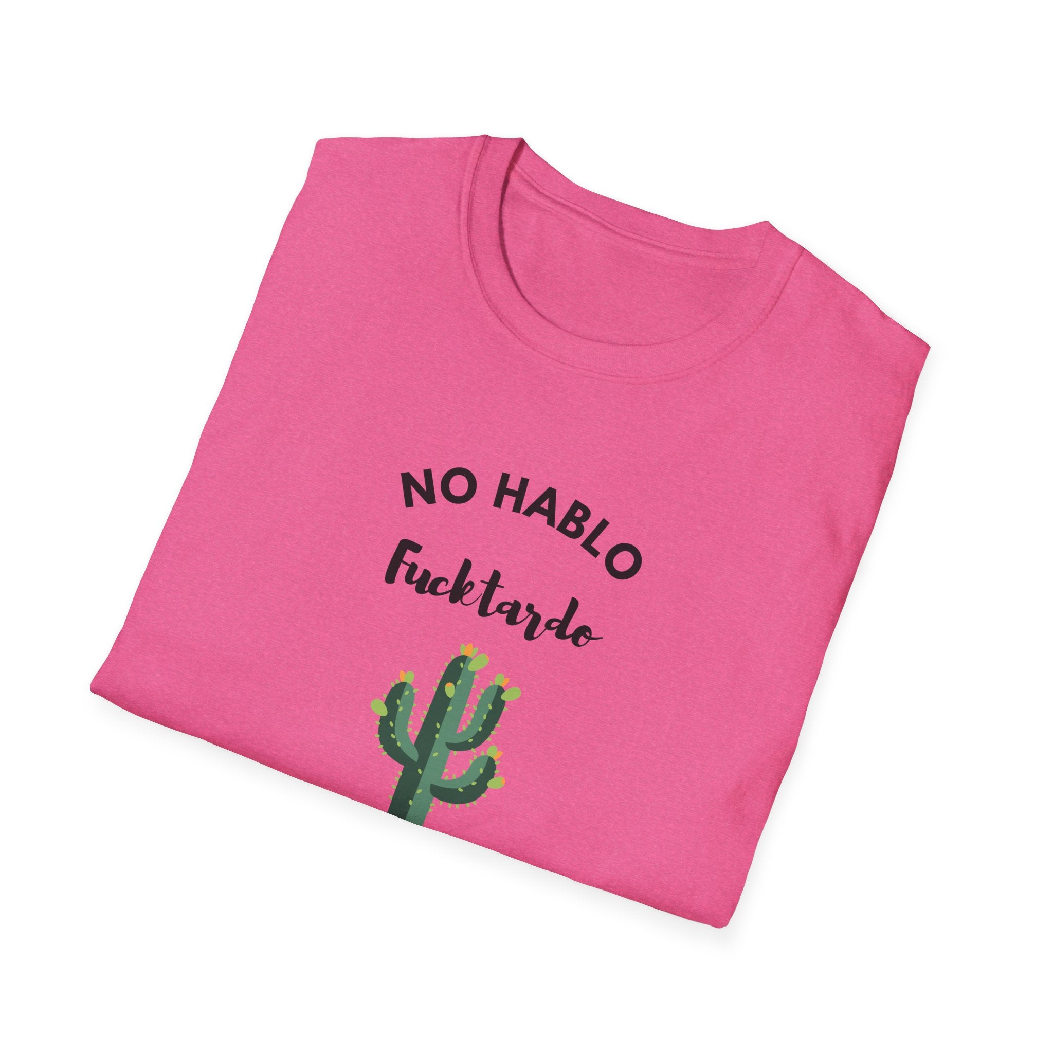 Relaxed Tee - Men & Women - No Hablo with 1 Cactus