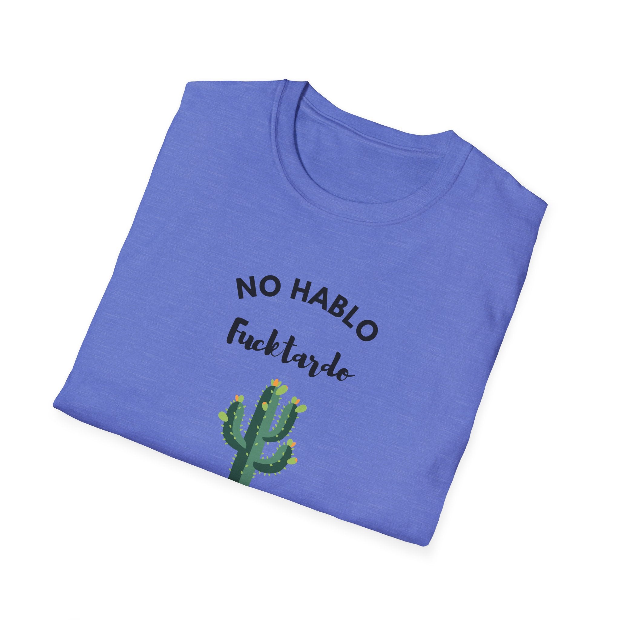 Relaxed Tee - Men & Women - No Hablo with 1 Cactus