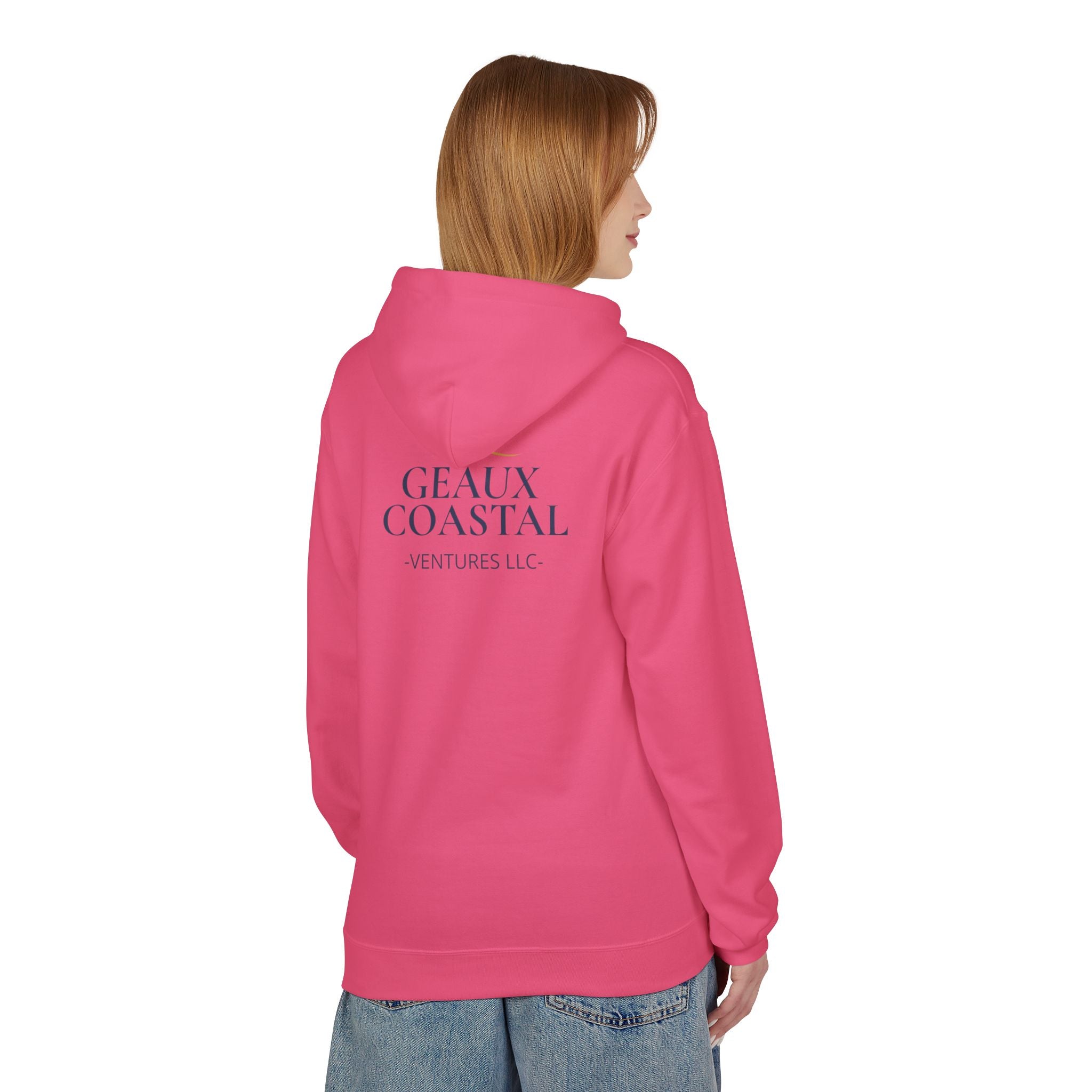 Woman's Midweight  Super Softstyle Fleece Hoodie - Walk by faith