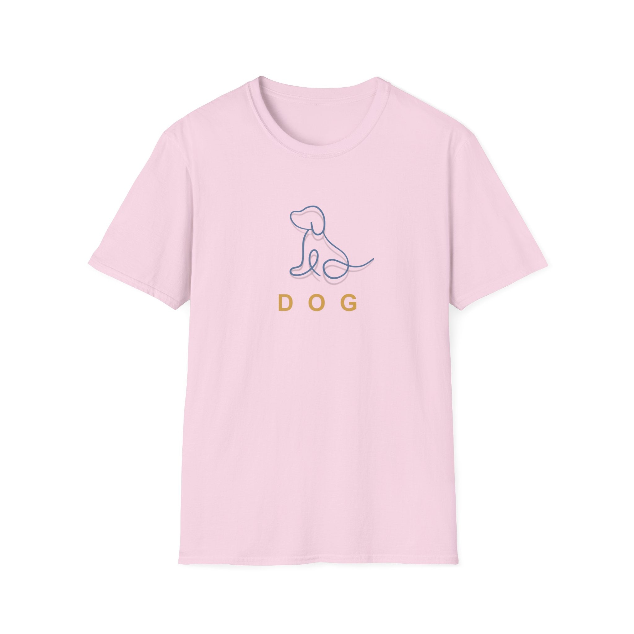 Men and Women Dog Soft Relaxed T Shirt