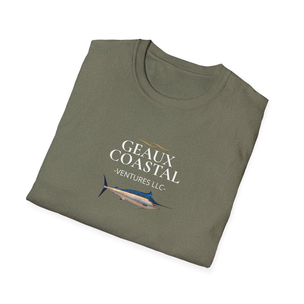Soft Relaxed Mens Geaux Coastal Marlin Tee