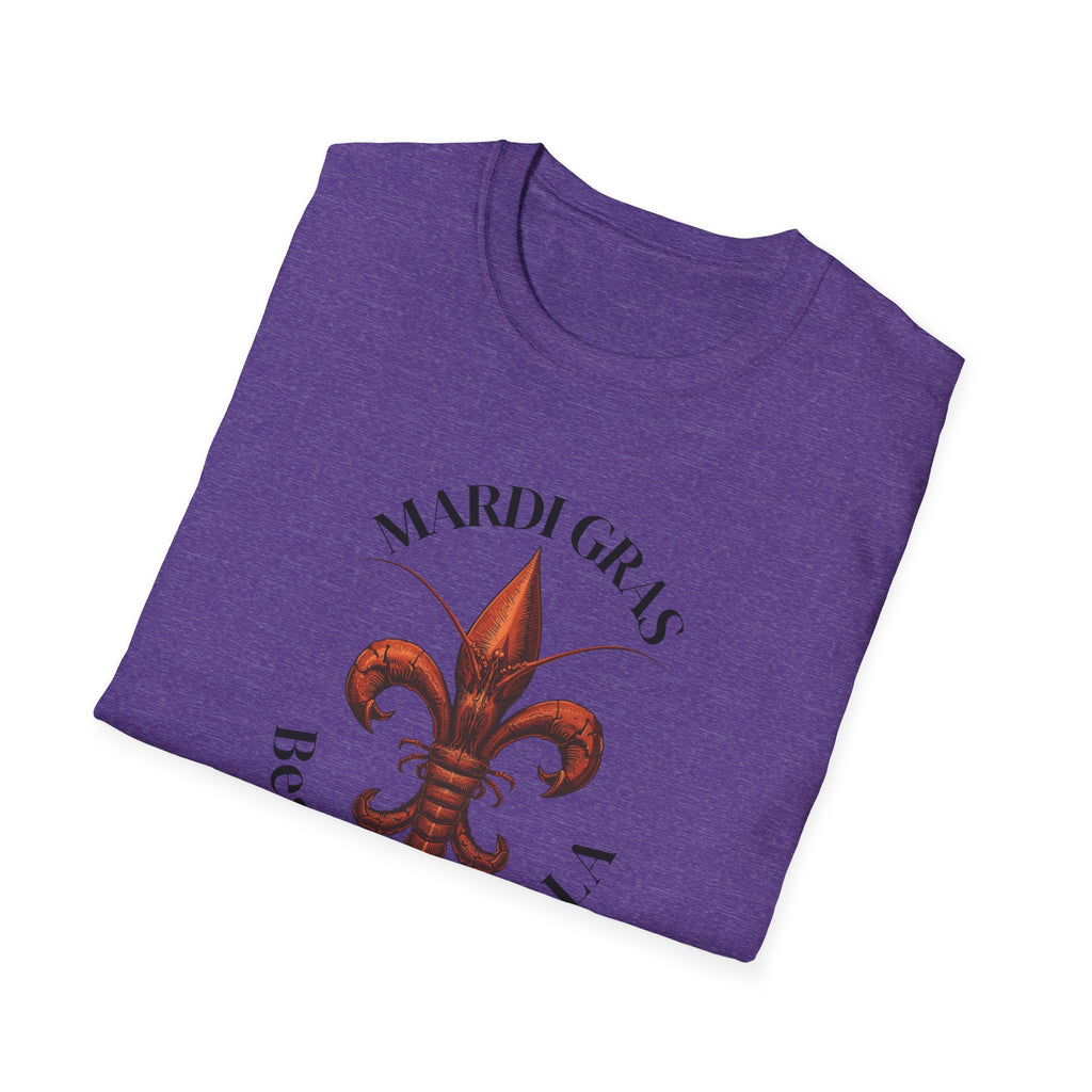 relaxed mens tee - beaux bridge mardi gras