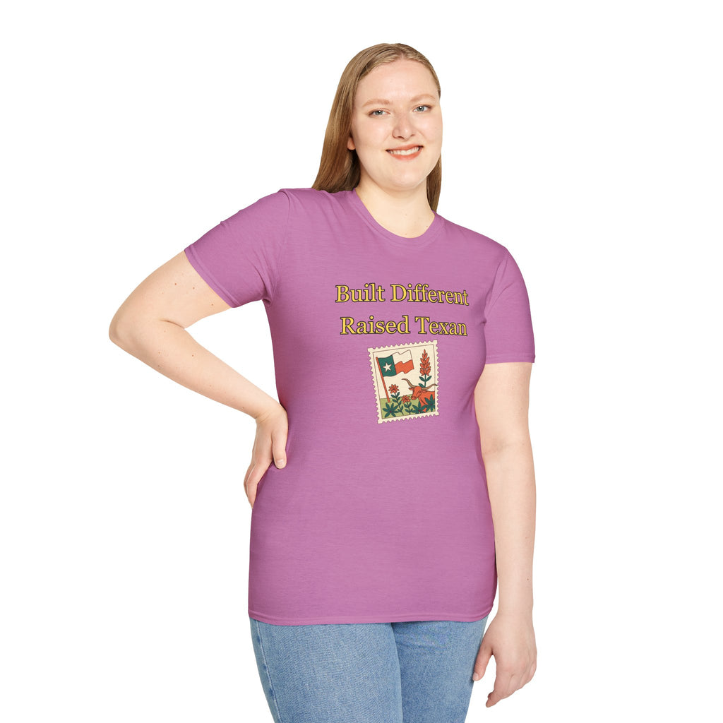 Ladies Relaxed T Shirt - Raised Different Texan