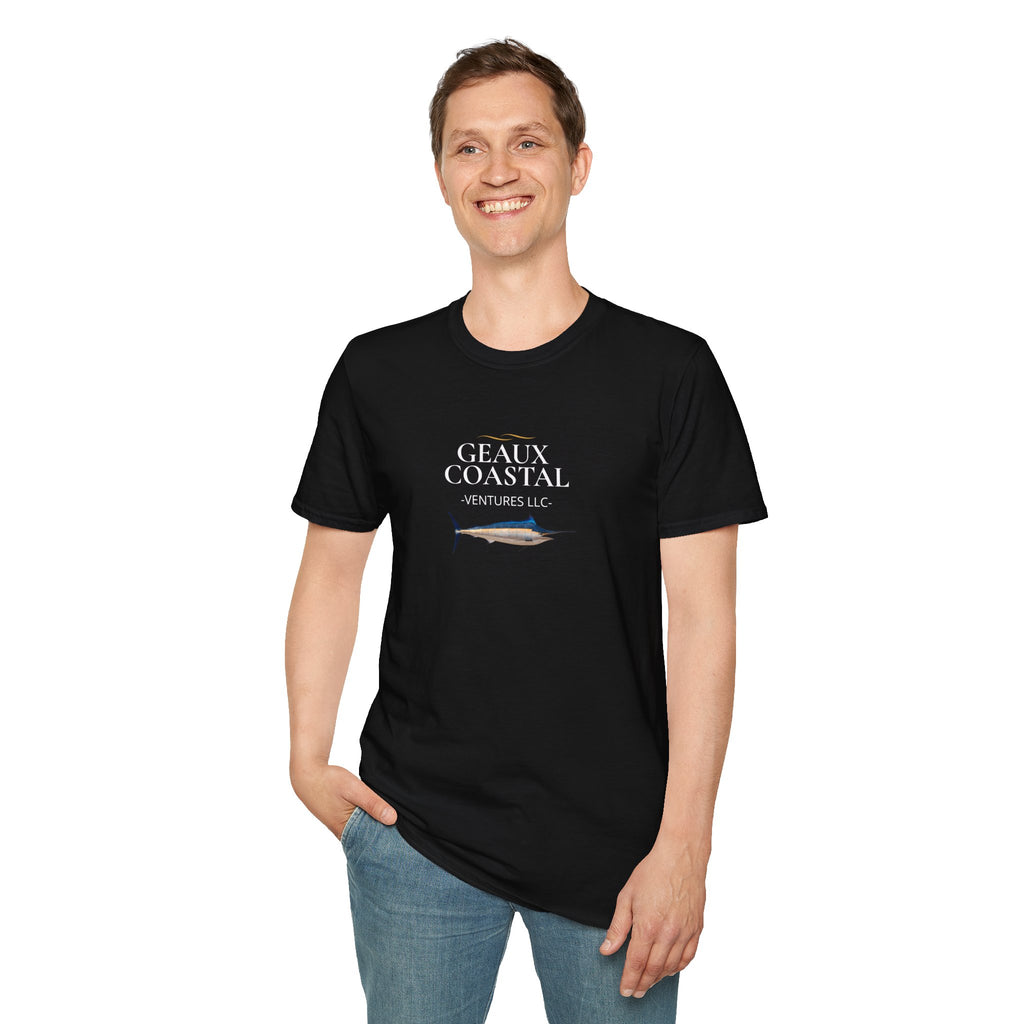 Soft Relaxed Mens Geaux Coastal Marlin Tee