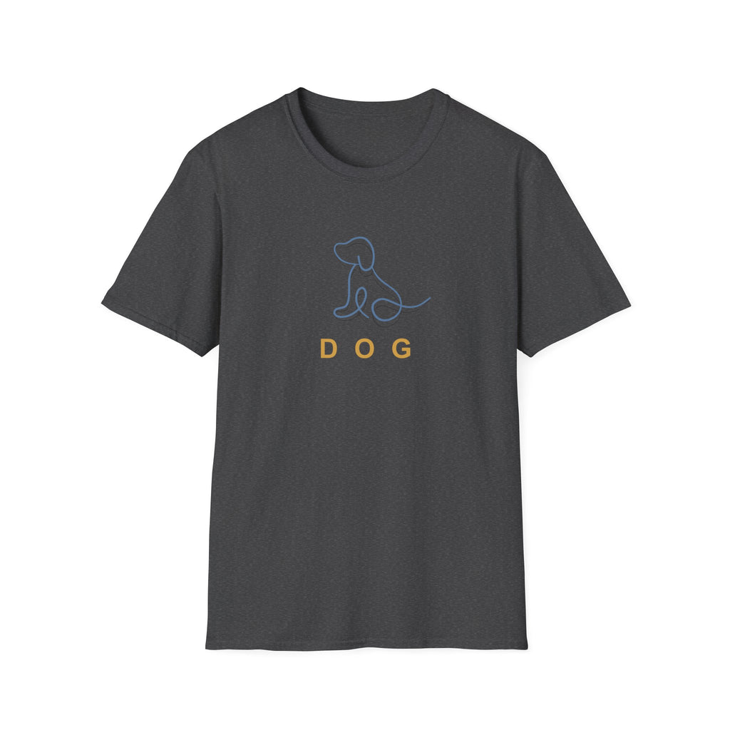 Men and Women Dog Soft Relaxed T Shirt