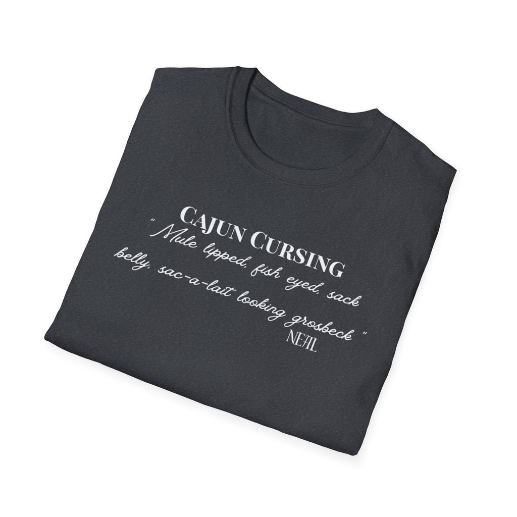 Men's Soft Tee - Relaxed Fit - Cajun Cursing