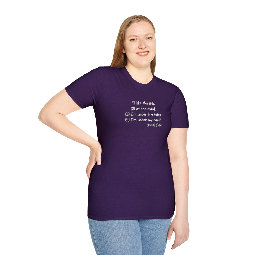 Women's Soft Relaxed Tee - Martinis