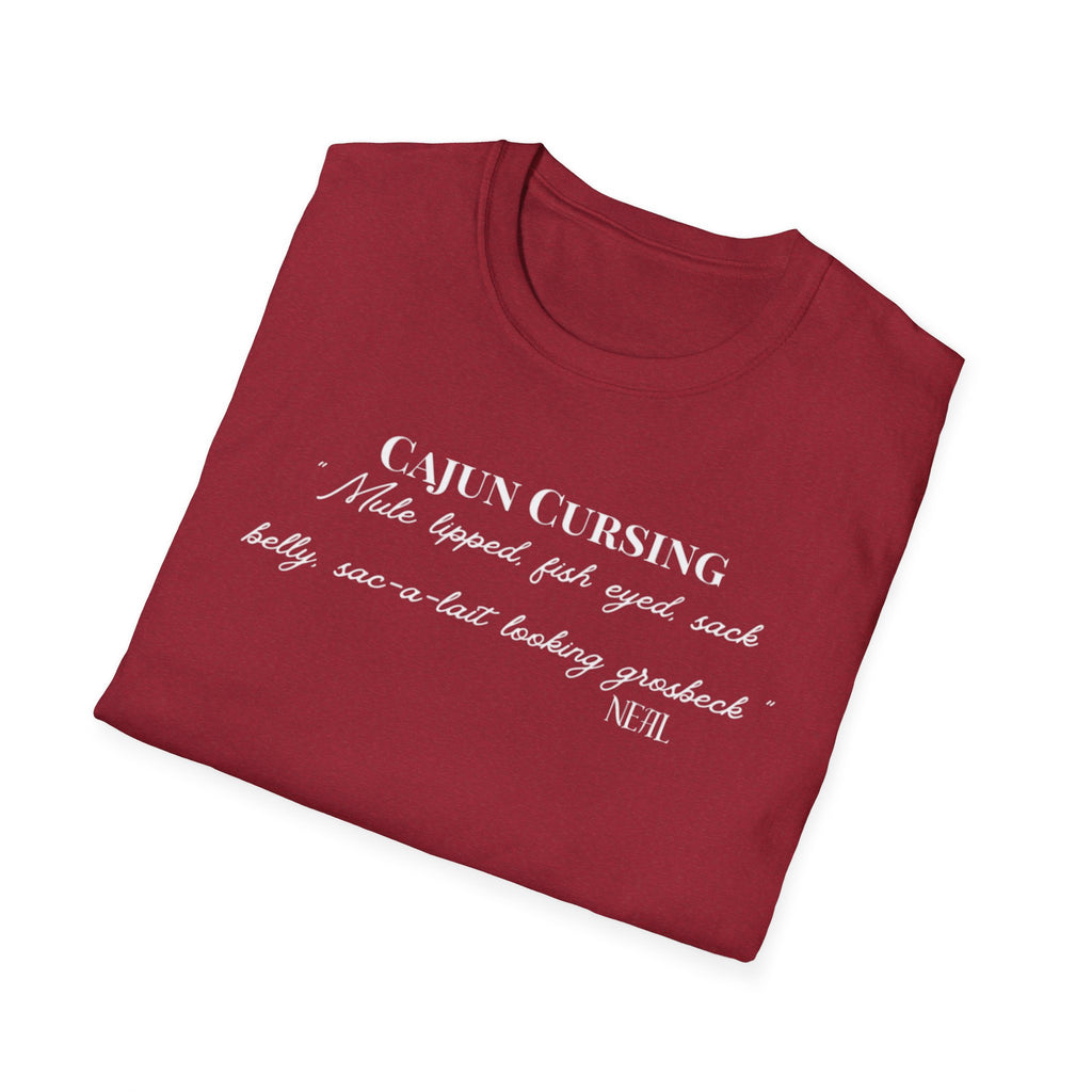 Men's Soft Tee - Relaxed Fit - Cajun Cursing